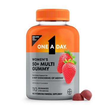 One A Day Multivitamin for Women 50 and Over, Women's Multivitamin Gummy 50 plus for Immune Support ONE A DAY uk supplements
