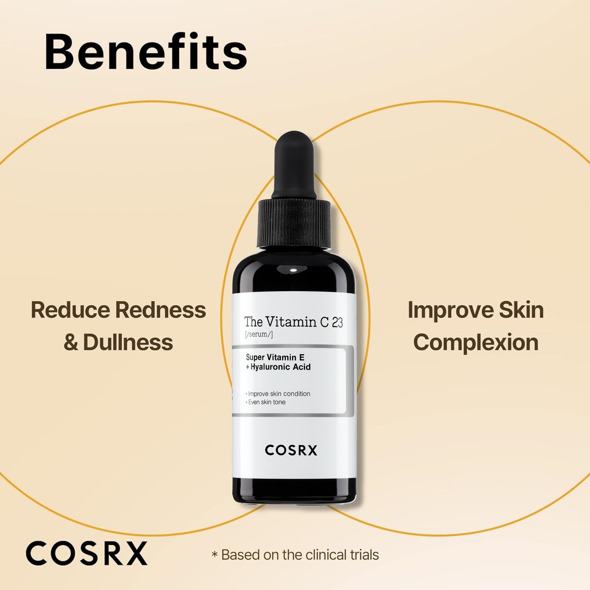 COSRX Pure Vitamin C Serum with Vitamin E & Hyaluronic Acid, Brightening COSRX uk supplements