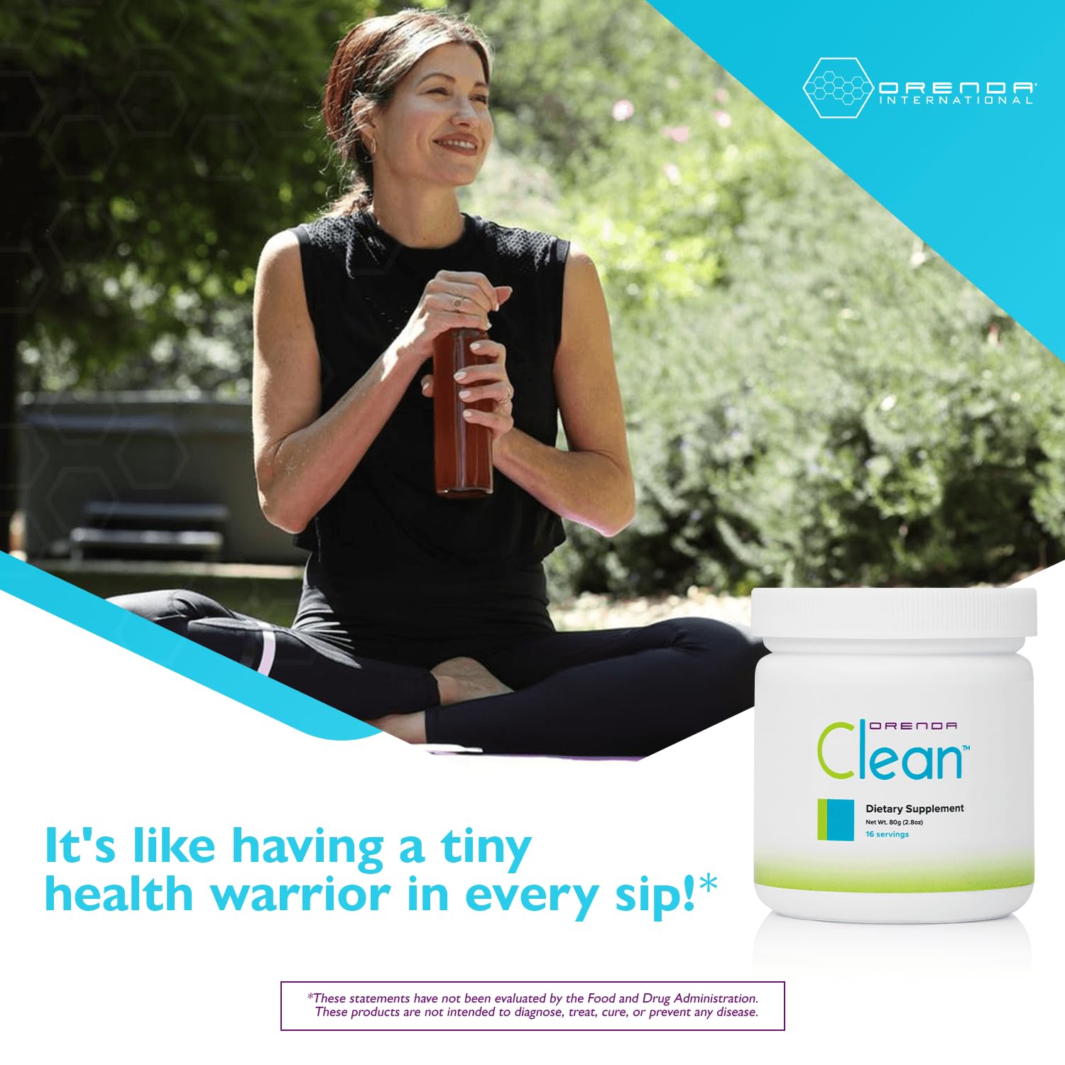 Orenda Clean - Peptizyme-SP EN, Aronia Berry, Aloe Vera and More for Digestive Support - Nutrient-Rich Supplement for Wellness - 80g, 16 Servings Orenda International uk supplements