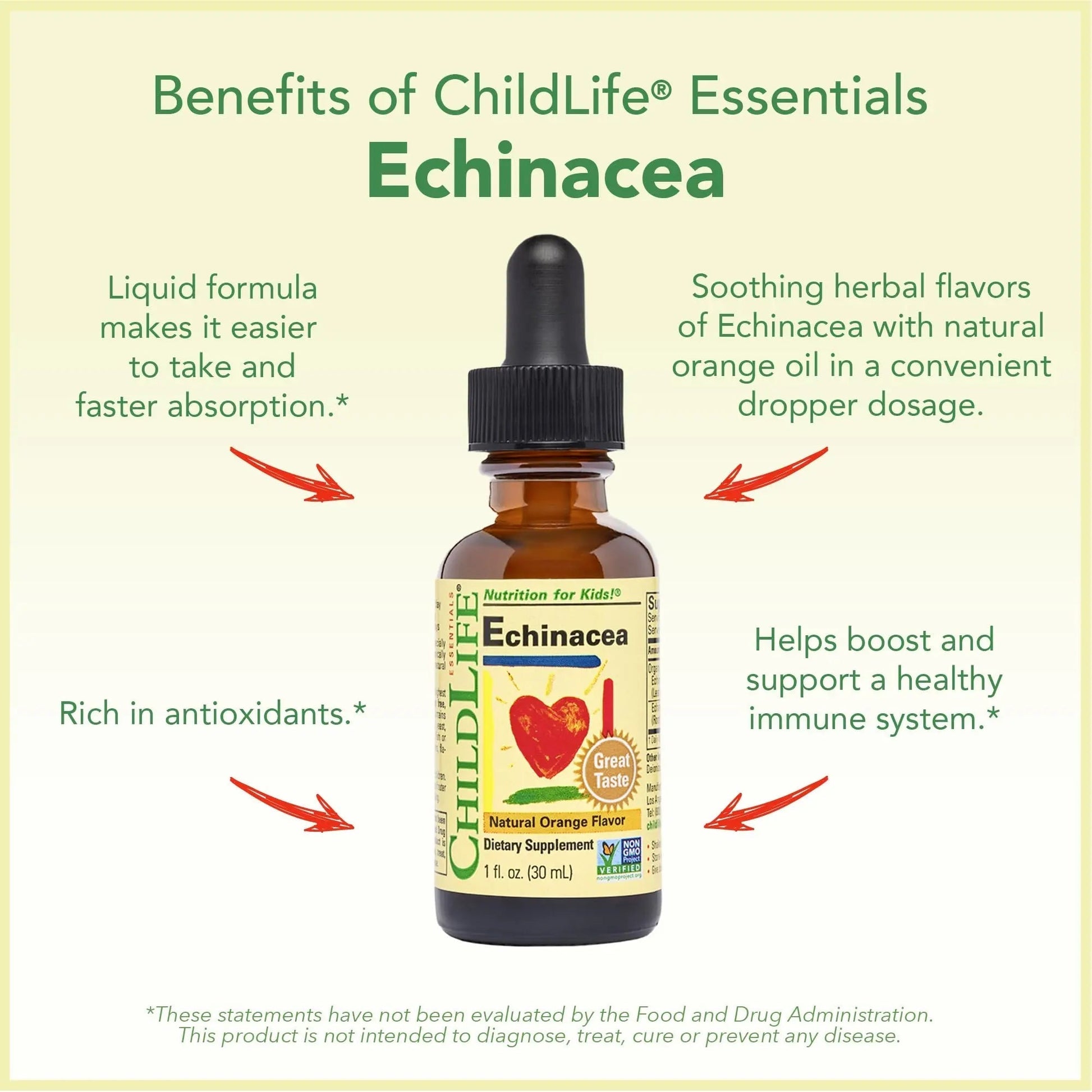 CHILDLIFE ESSENTIALS Immune Support 3-Pack - Liquid Vitamin C, First Defense, and Echinacea - Immune Boosting Supplements CHILDLIFE ESSENTIALS uk supplements