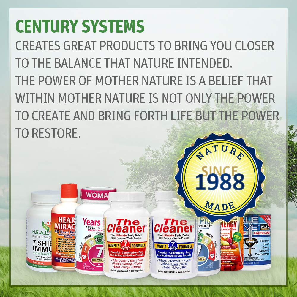 Century Systems - Miracle 2000, Complete Liquid Multivitamin and Mineral Supplement with Amino Acids and Antioxidants, 32 Ounces Century Systems uk supplements