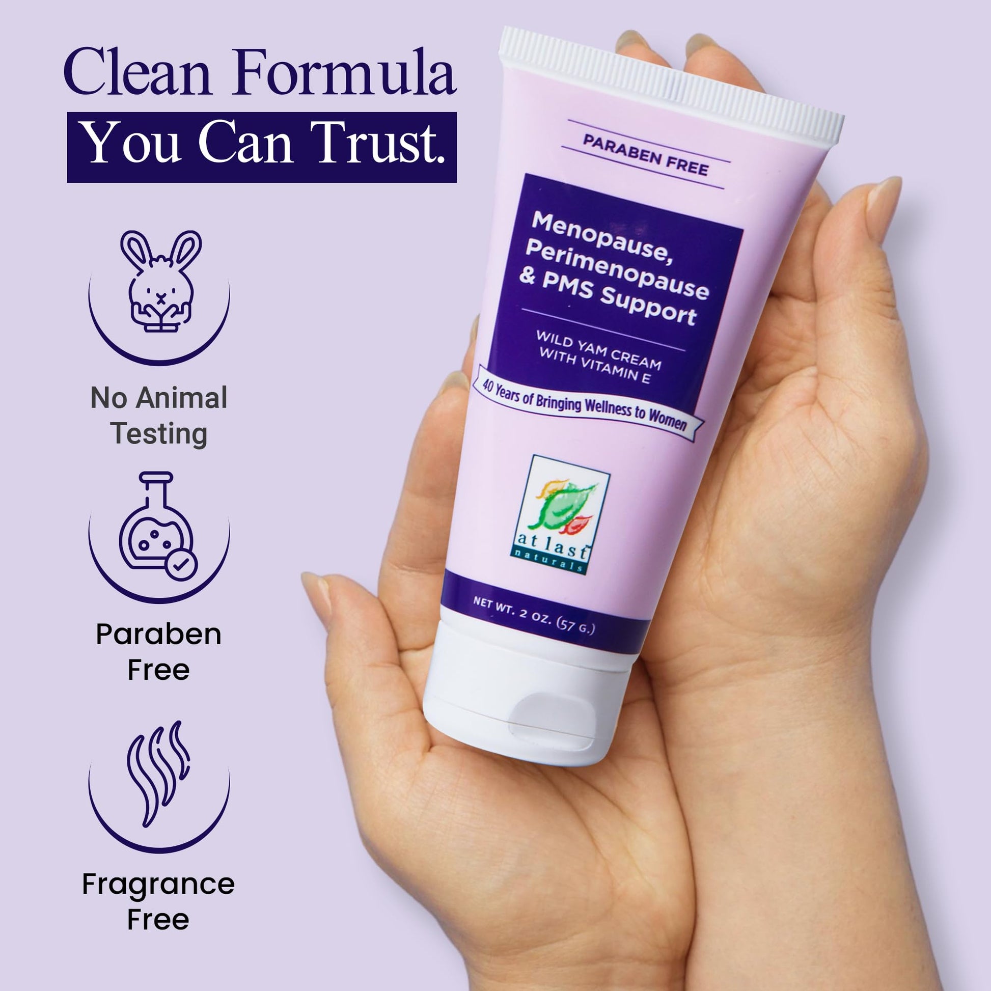 At Last Naturals Wild Yam Cream Hormone Balance for Women Menopause PMS Relief with Vitamin E Helps Smooth Dry Skin Reduce Hot Flashes and Promotes Well Being (2 oz 1 Packs) At Last Naturals uk supplements