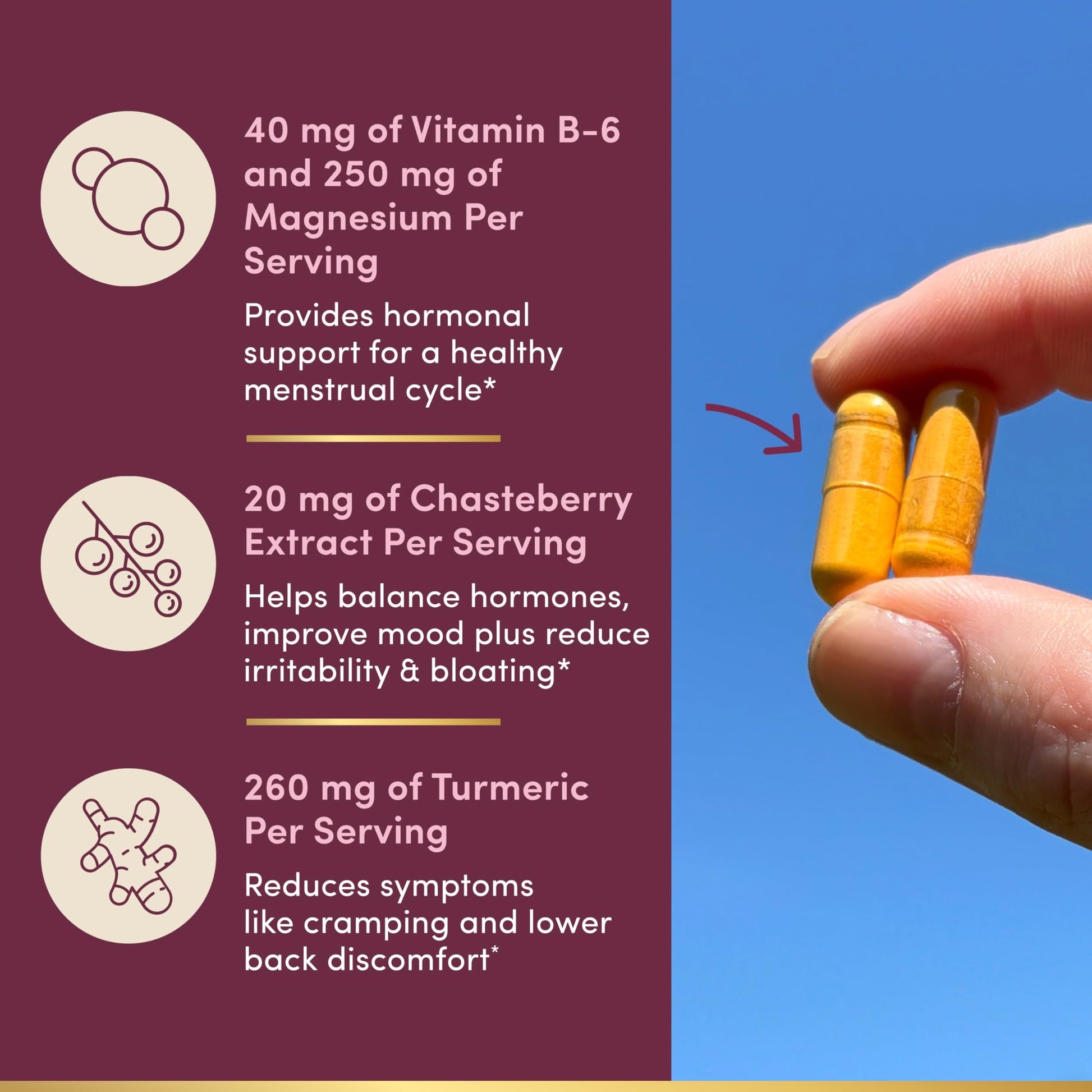 Nature’s Bounty Optimal Solutions Advanced PMS Relief for Menstrual Cycle Support, PMS Support Supplement for Women, Bloating Relief – Chasteberry, Hormone-Free, 60 Vegetarian Capsules Nature's Bounty uk supplements