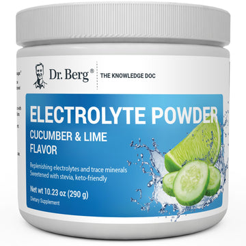 Dr. Berg Hydration Keto Electrolyte Powder - Enhanced w/ 1,000mg of Potassium & Real Dr. Berg Nutritionals uk supplements