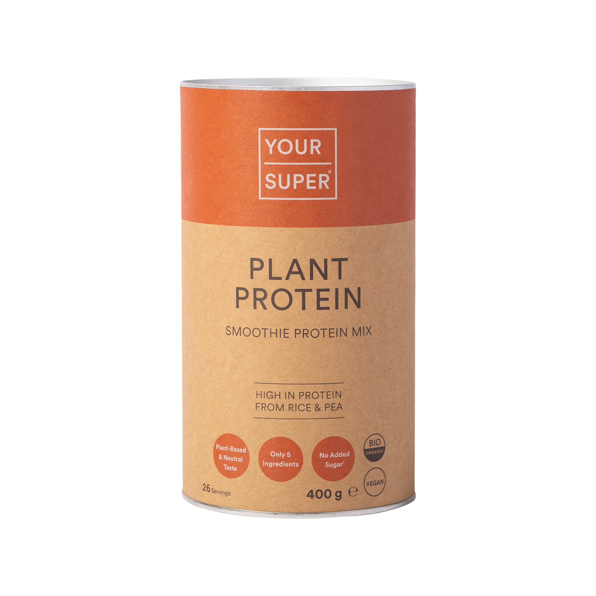 Your Super Plant Protein Organic Superfood Powder – Plant Based Protein Powder for Muscle Growth Your Super uk supplements