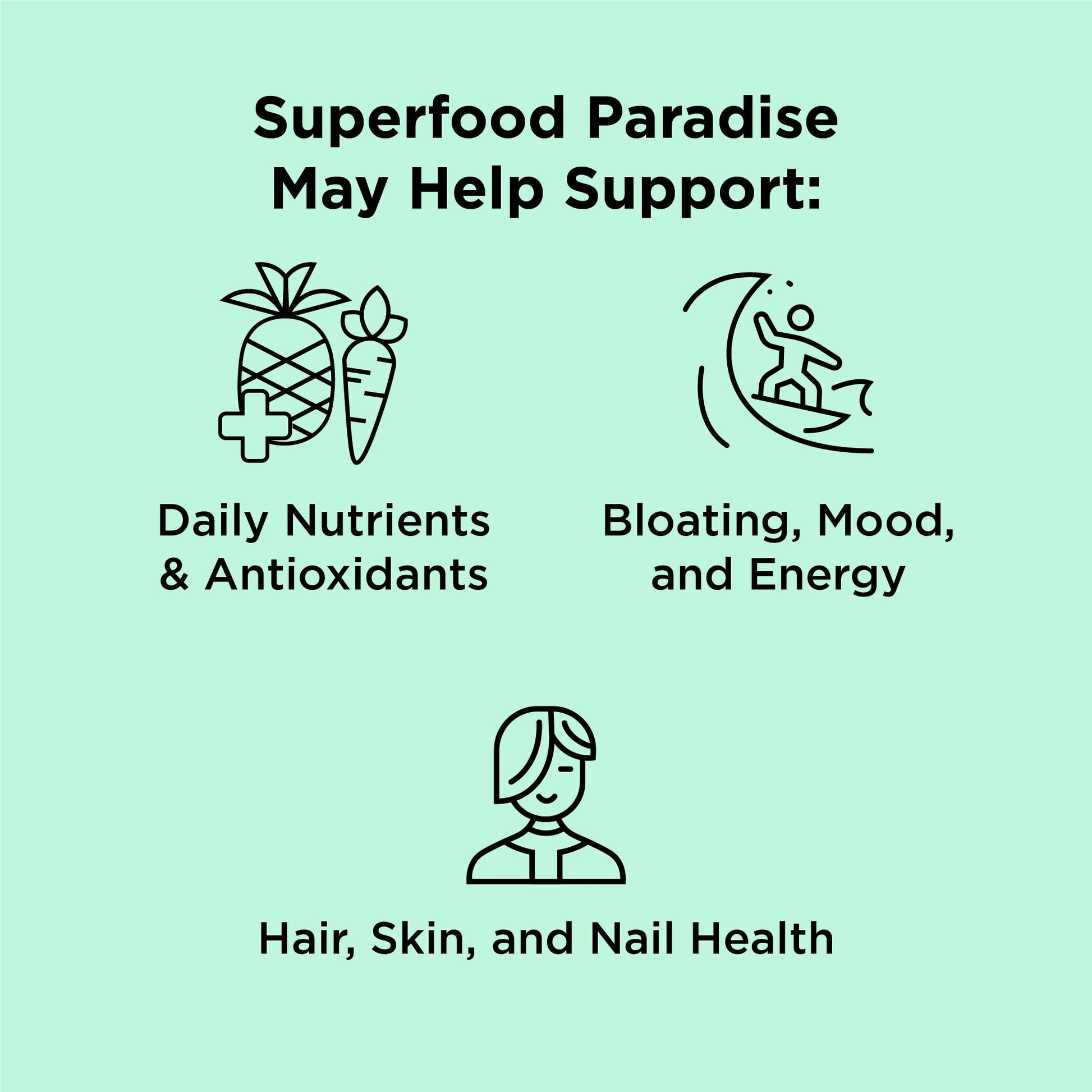 nbpure Earthy Andy Superfood Paradise, Mango Pineapple, 30 Servings nbpure uk supplements