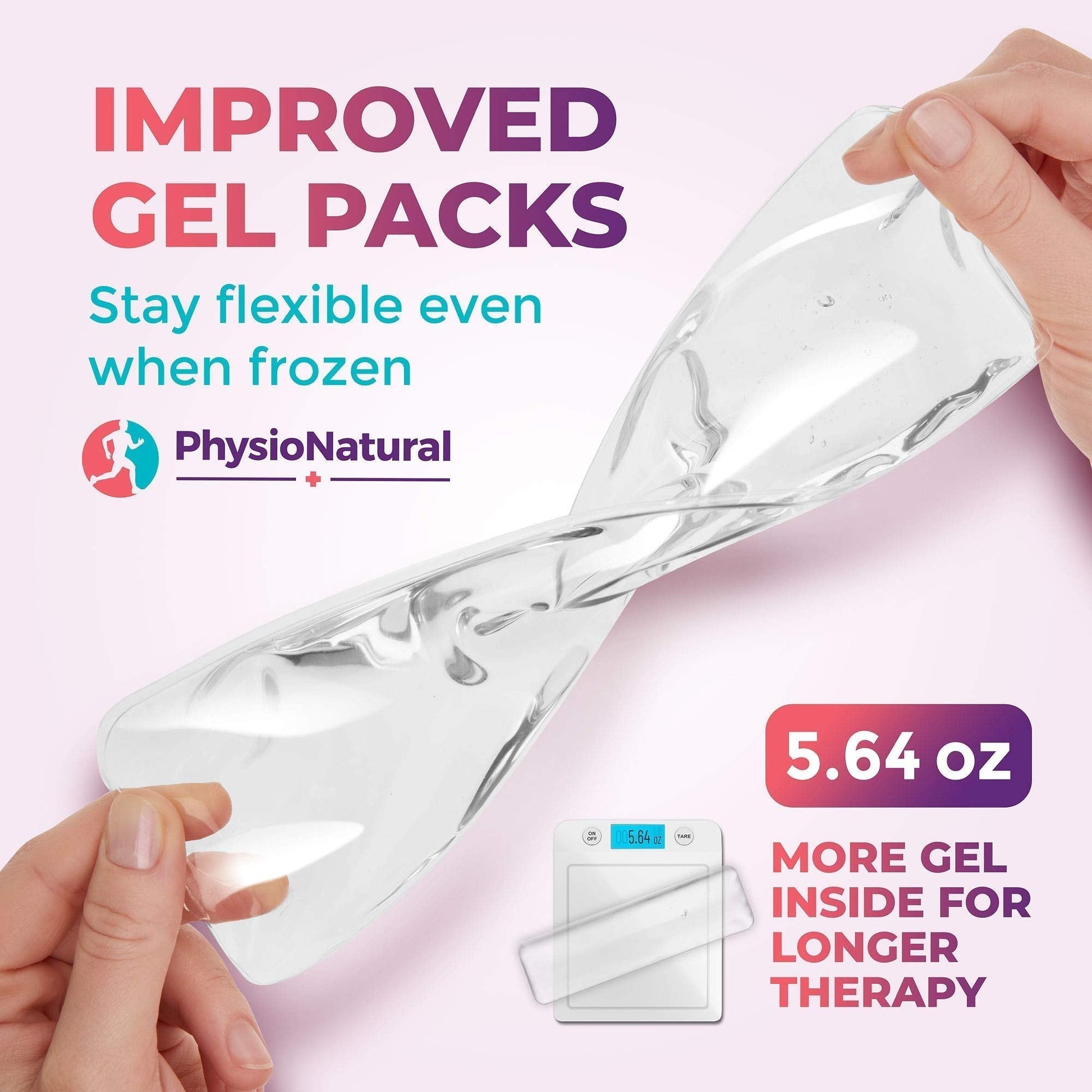 Reusable Perineal Ice Packs with Washable Sleeves – for Hemorrhoids, Postpartum Vaginal Pain PhysioNatural uk supplements