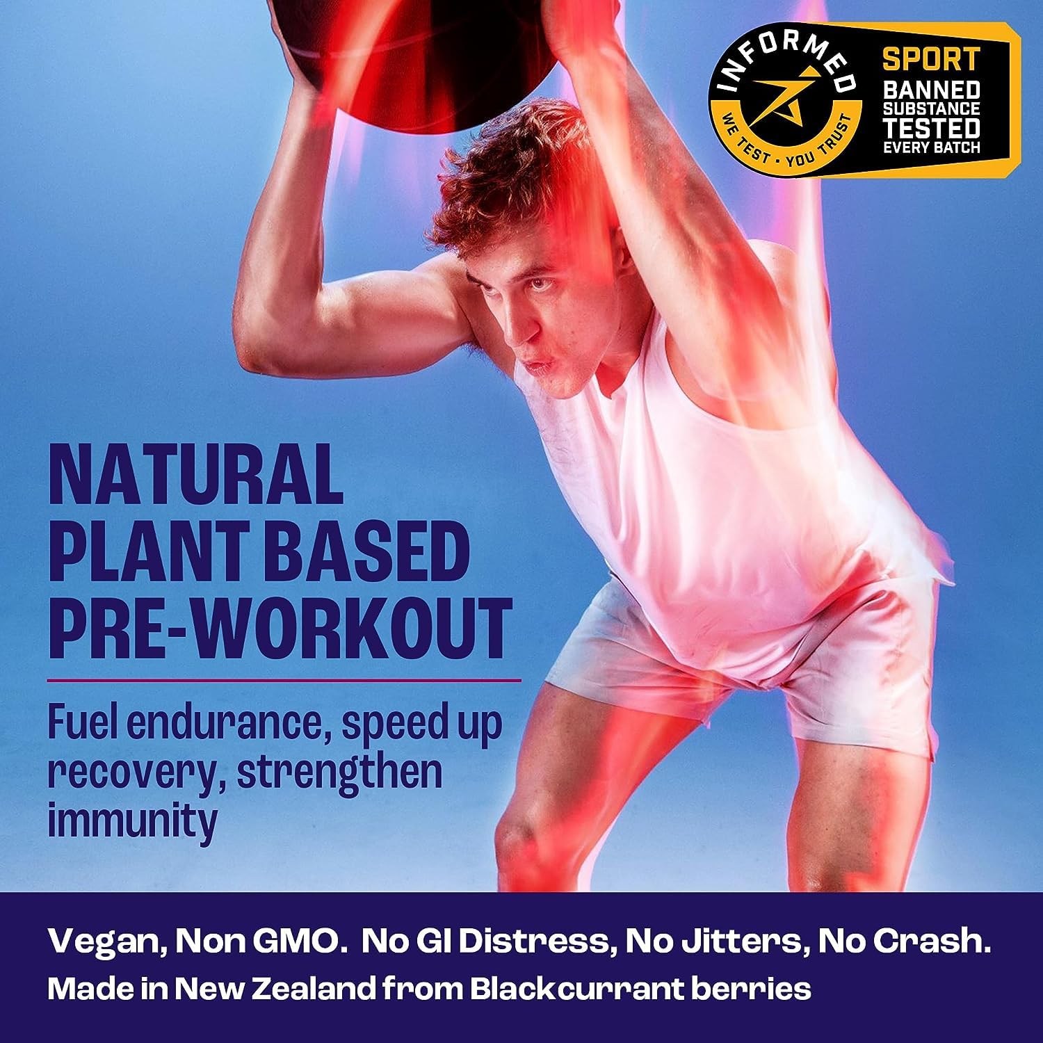 2before All Natural Vegan Pre Workout, with 120mg Caffeine I Clean Energy, Endurance 2before uk supplements