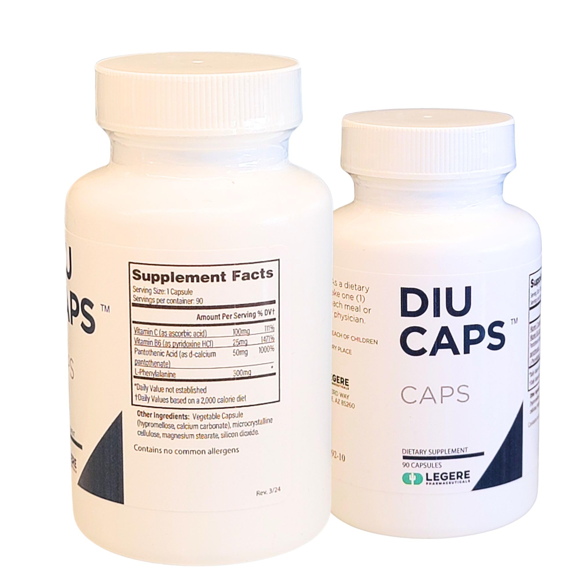 Legere Pharmaceuticals Diucaps 90 Capsules Legere uk supplements