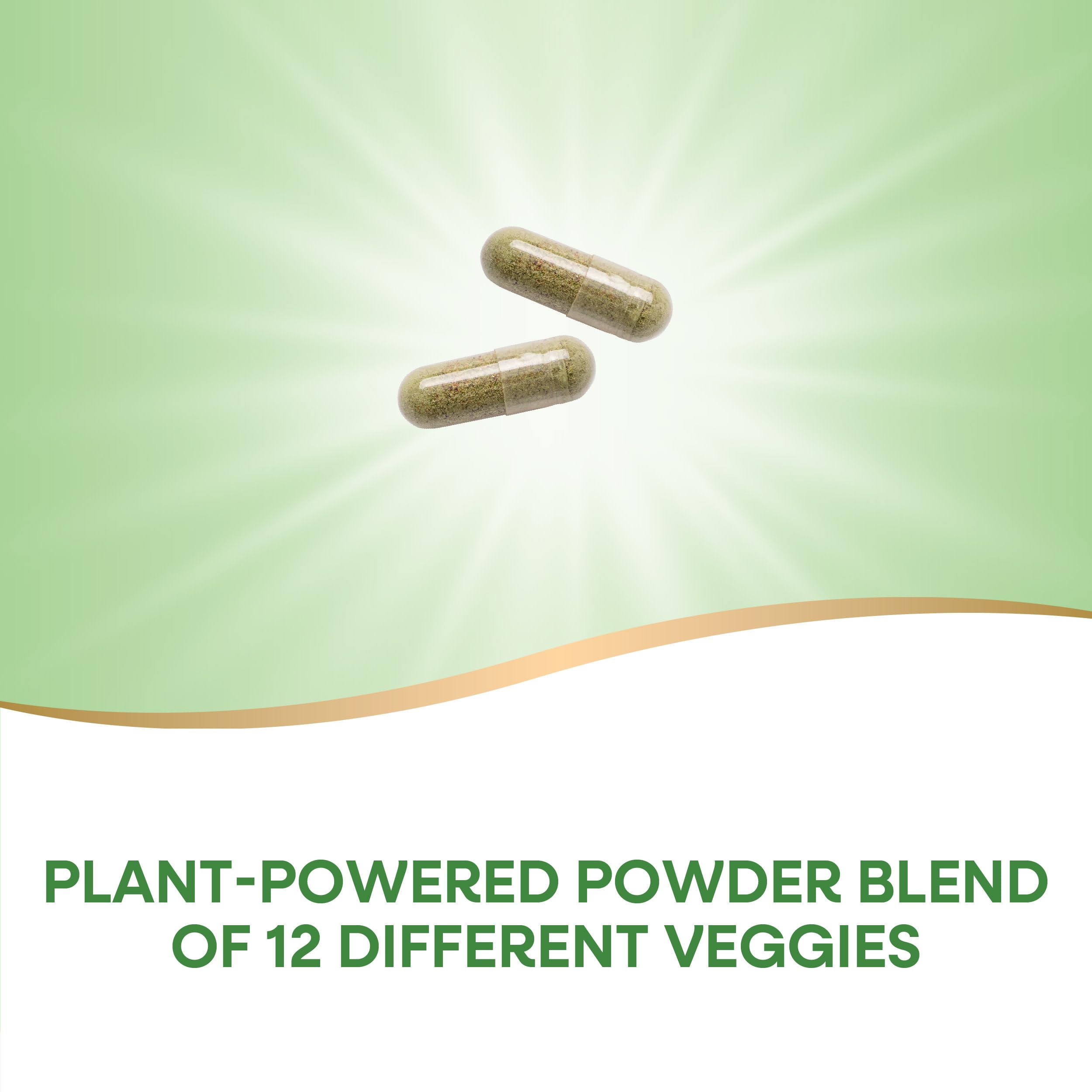 Nature's Way Garden Veggies, Veggie Powder Blend, 900 mg per 2-Capsule Serving, 60 Vegan Capsules Nature's Way uk supplements