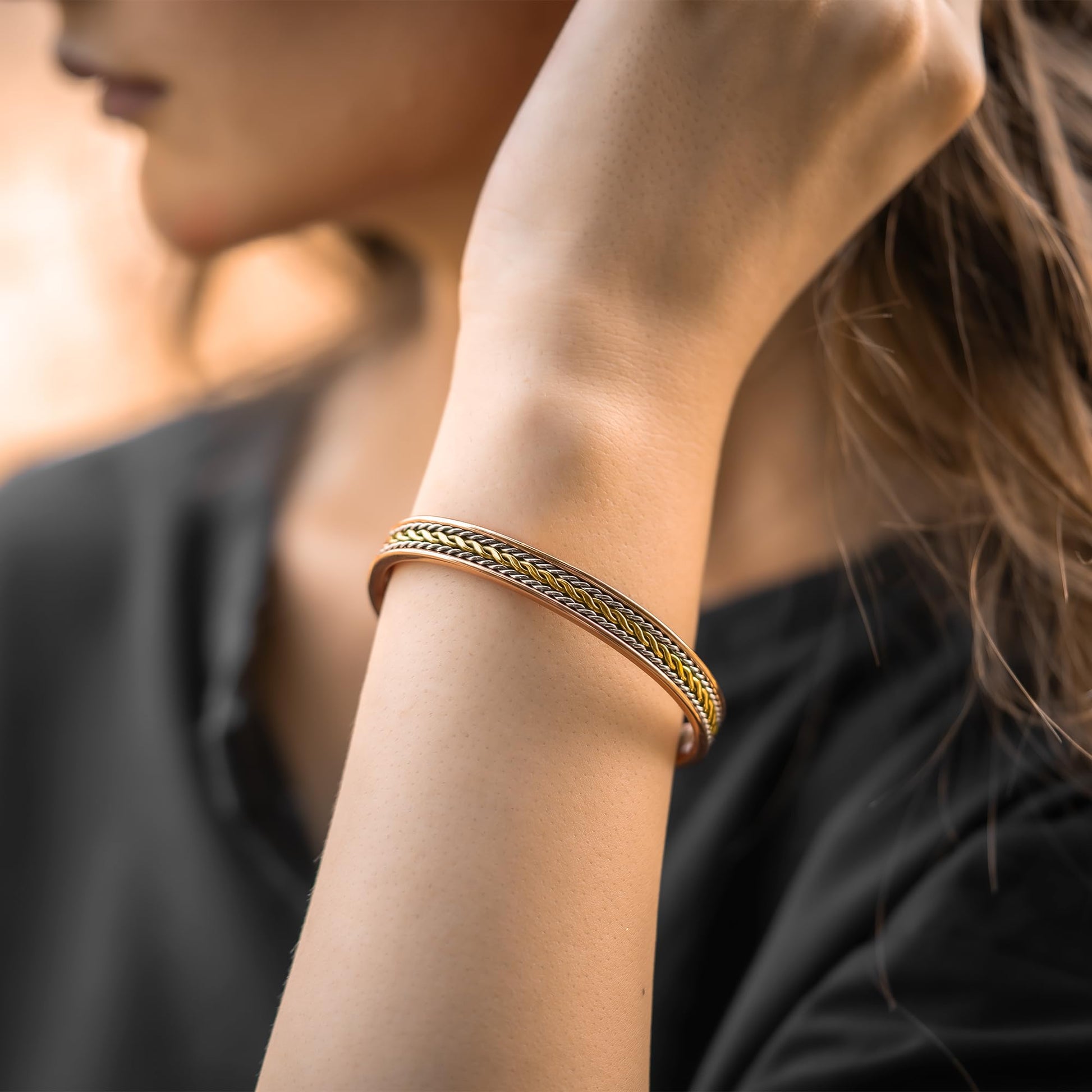 MagnetRX® Women's Copper Bracelet – Effective 99.9% Pure Copper Magnetic Therapy Bracelets MagnetRX uk supplements