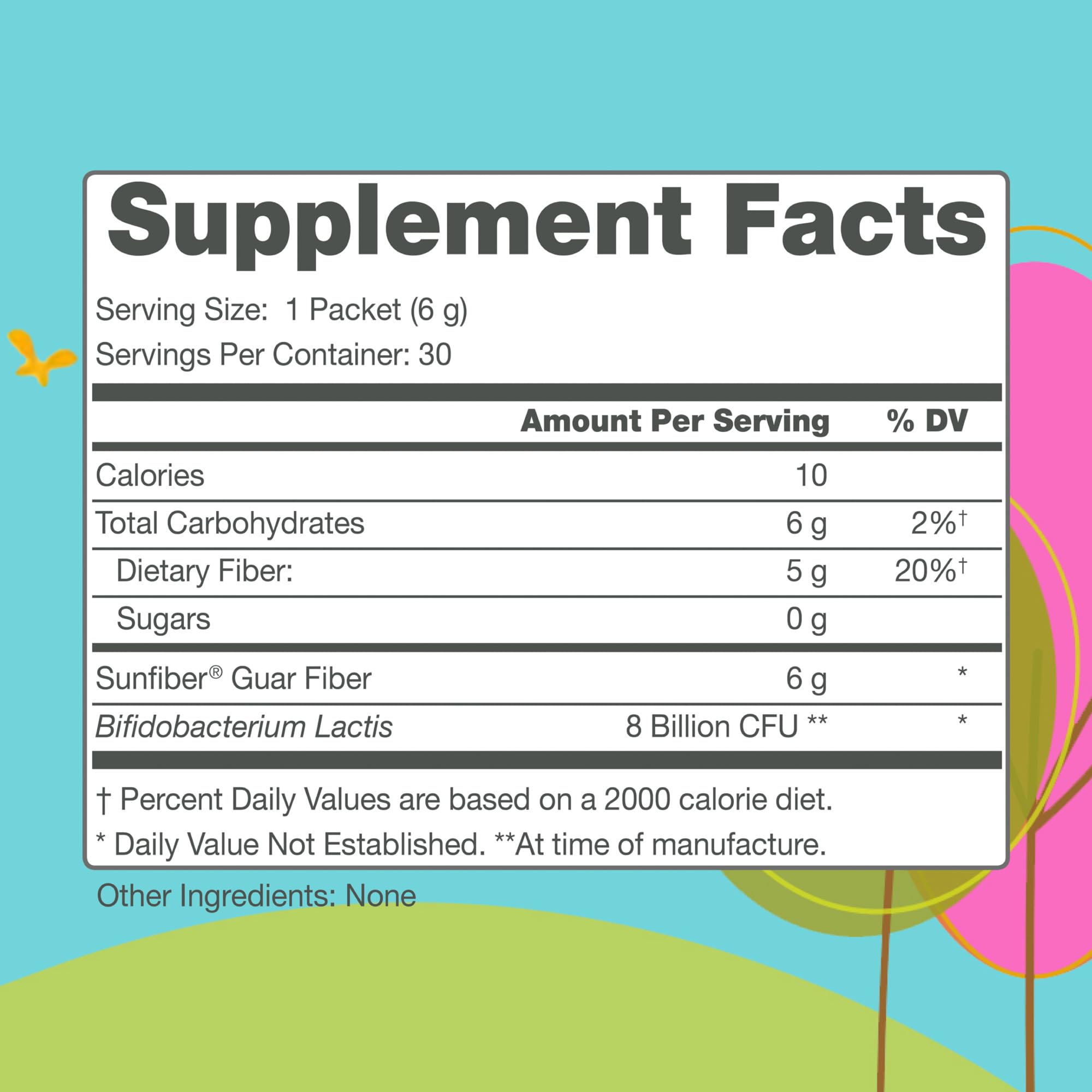 Regular Girl Organic Powder, Prebiotic Fiber Supplement and Probiotics for Women, Low FODMAP, 30 On-The-Go Packets, Unflavored, 30 Serving Packets Regular Girl uk supplements