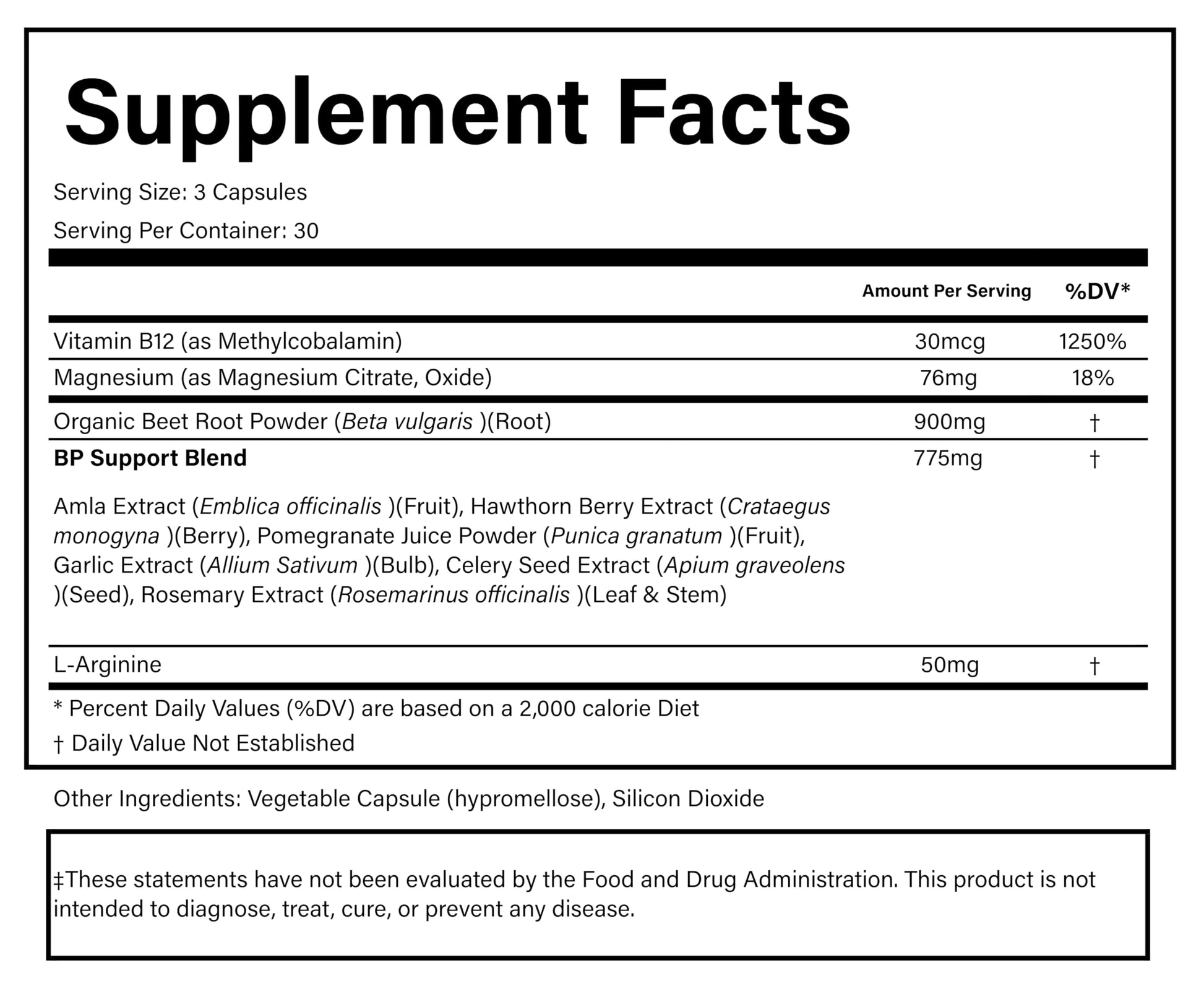 PURE® Beets+ Organic Beet Root Capsules - 900mg - 90 Count, 30 Servings - Blood Pressure & Circulation Support Supplement - with L-Arginine, Hawthorn Berry & B12 - Cardiovascular Health - Made in USA PURE uk supplements