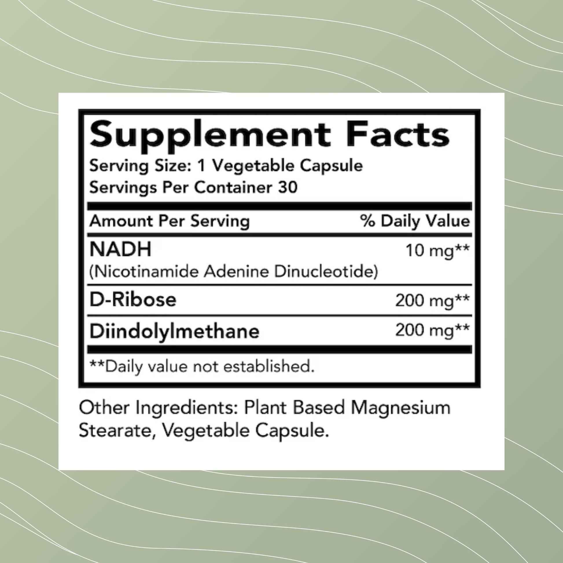 Optimal Health Systems NADH + DIM | Dr. Harris Essentials | Energy + Neurotransmitter Support | Plant-Based | Mental Clarity, Concentration, & Memory Supplement | 30 Capsules Optimal Health Systems uk supplements