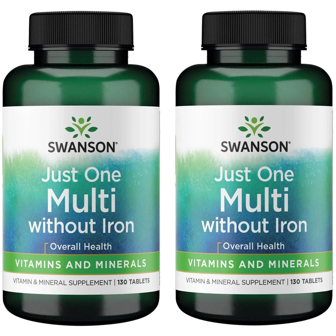 Swanson Century Formula Multivitamin Without Iron 130 Tabs (2 Pack) Swanson uk supplements