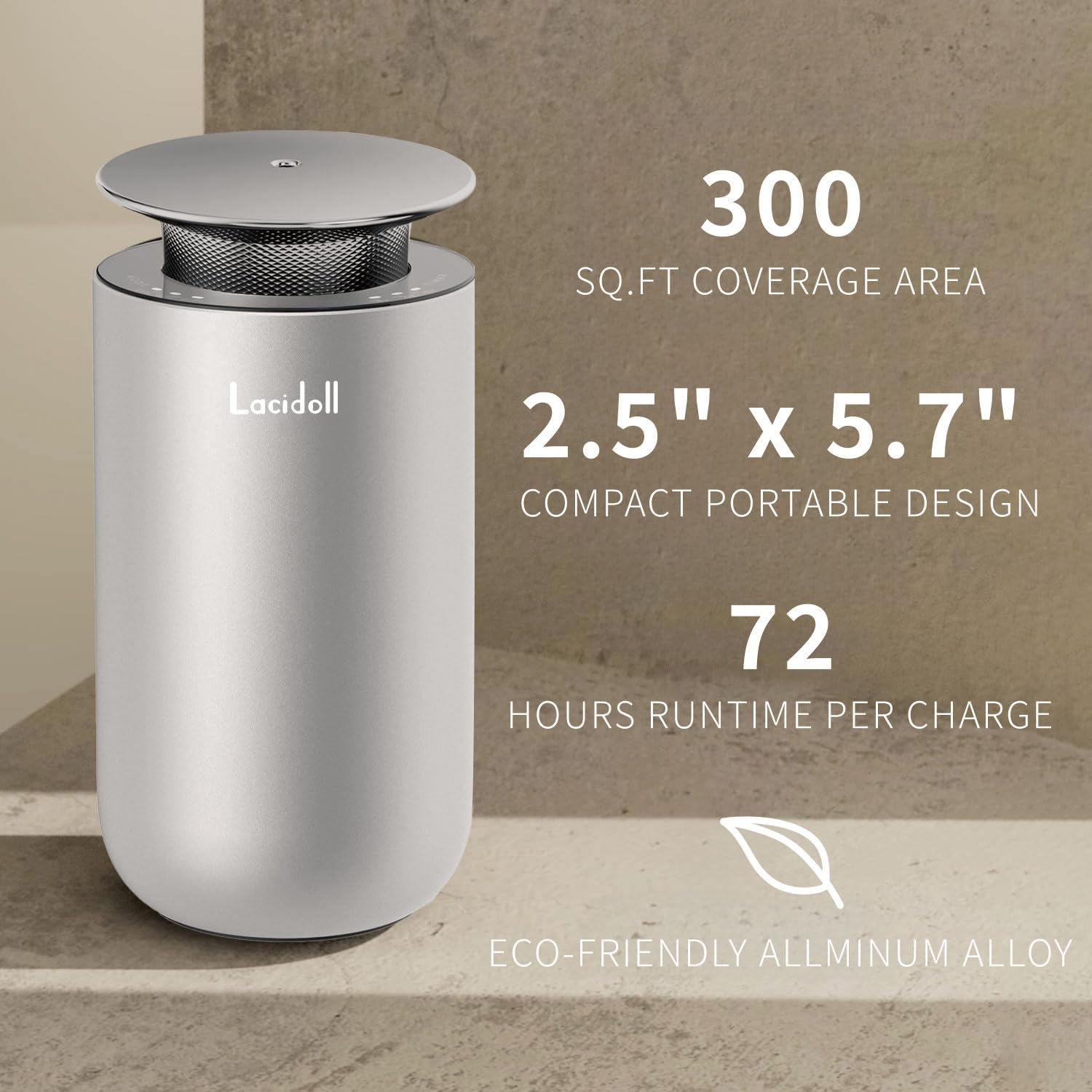 LACIDOLL Scent Diffusers for Home, Waterless Essential Oil Diffuser with No Leakage Tech, 10ML LACIDOLL uk supplements