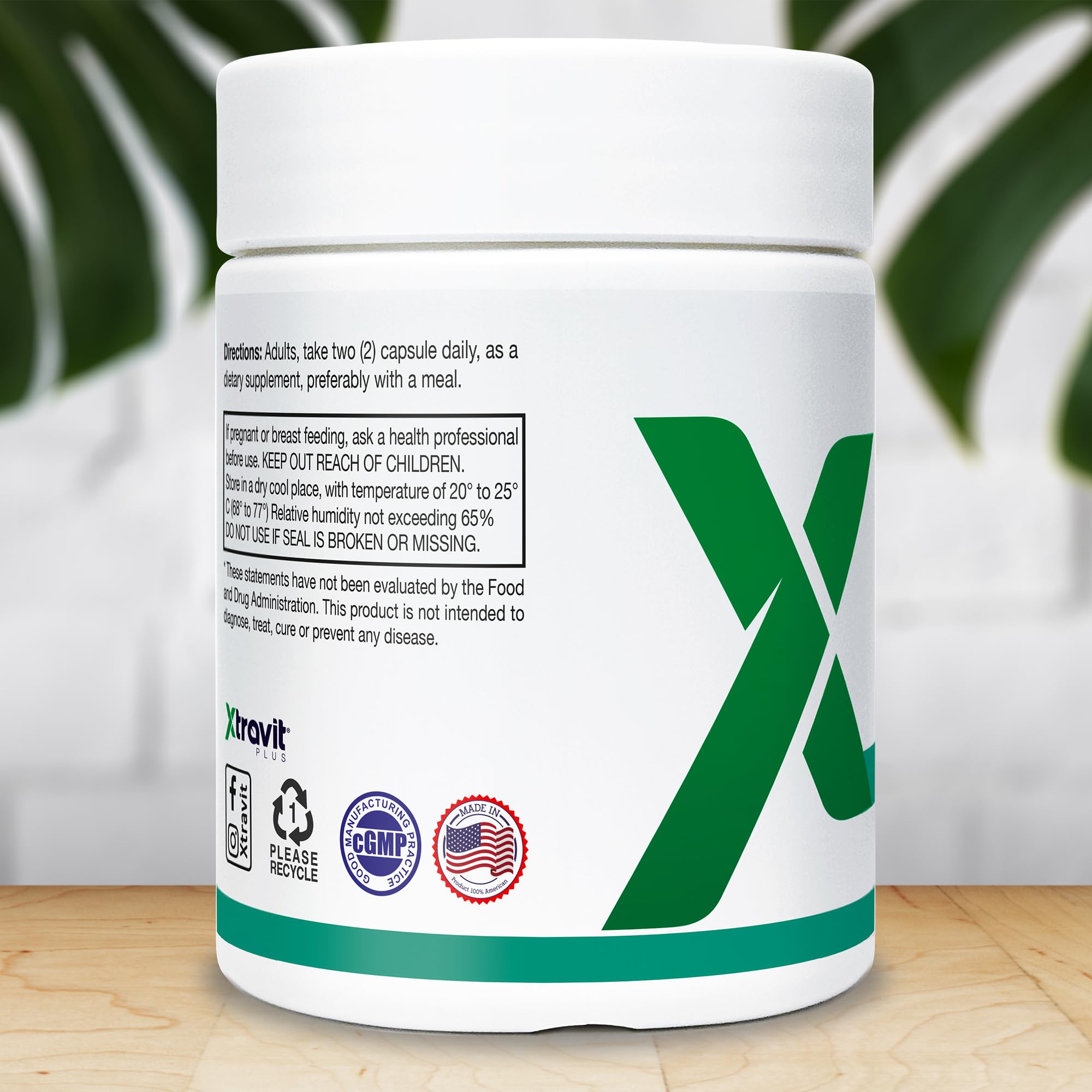 Xtravit Zinc Plus Vitamin C + D3 Supplement – Natural Immune Defense Supplements for Men & Women - May Support Skin, Energy, Bones, & Overall Wellness - Non-GMO, Gluten-Free, No Fillers, 60 Capsules Xtravit uk supplements