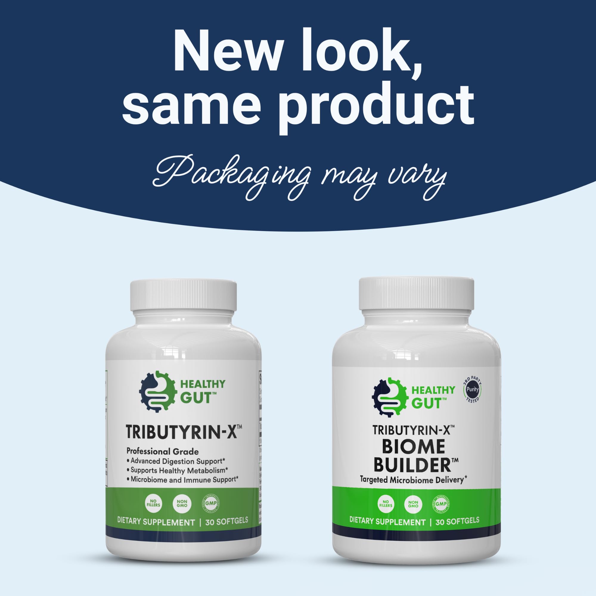 Healthy Gut Tributyrin-X | Most Bioavailable Butyrate Postbiotic for Gut Health & Leaky Gut Support | 99% Pure w/Zero Odor | 30 Softgels Healthy Gut uk supplements