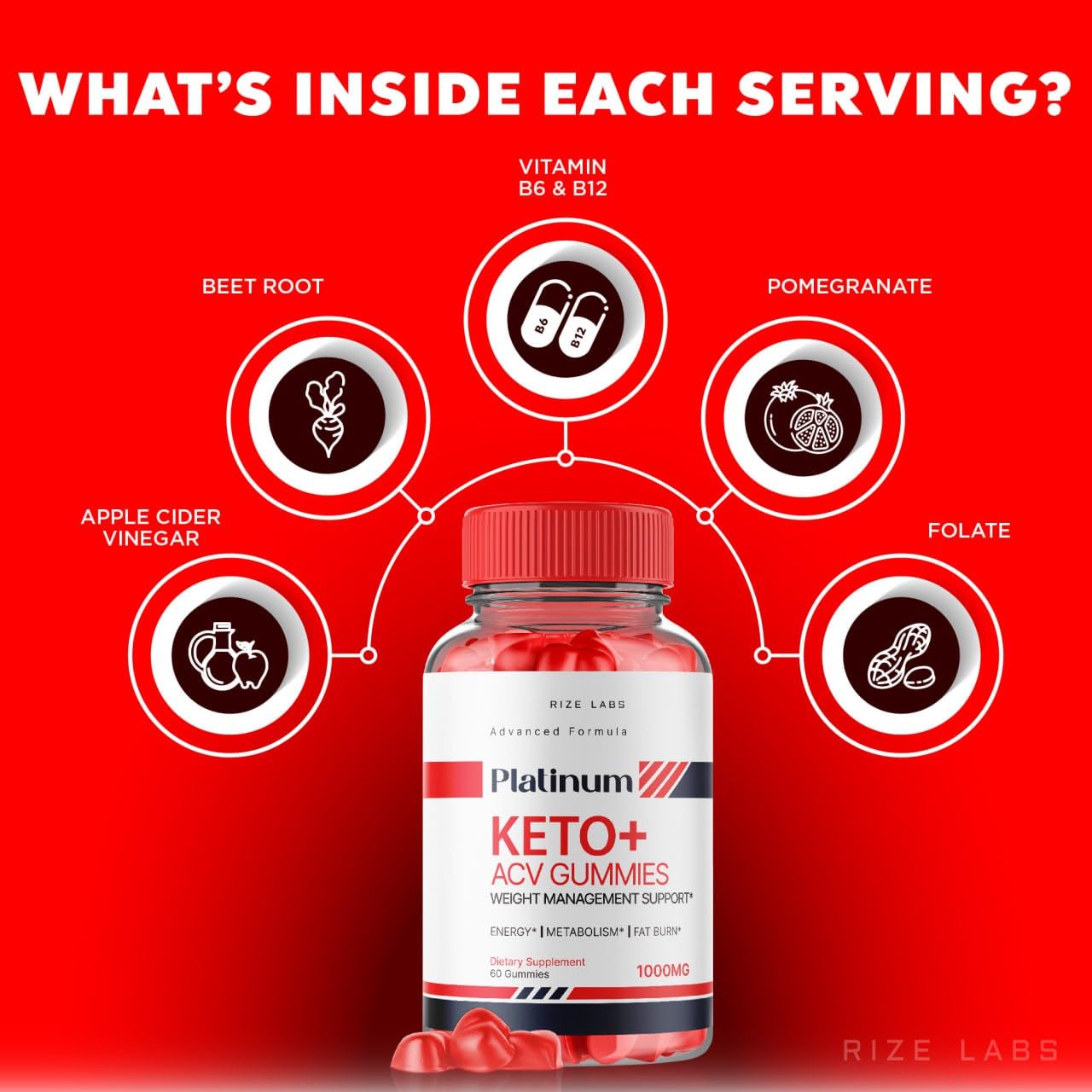 Platinum Keto AVC Gummies, Platinum Keto+ACV Gummies for Advanced Weight Loss rize labs uk supplements