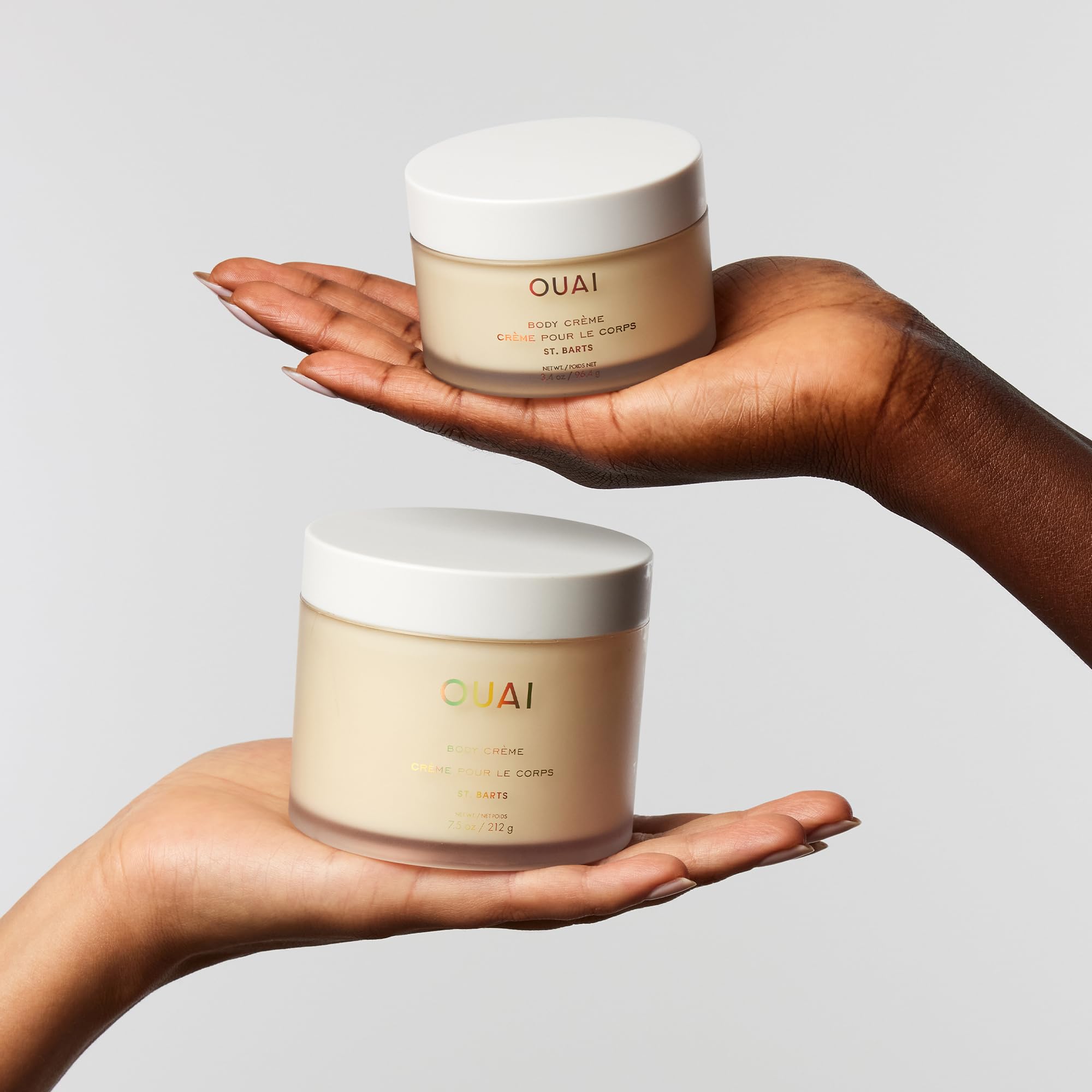 OUAI Body Creme, St. Barts Travel Size - Hydrating Whipped Body Cream with Cupuaçu Butter, Coconut Oil & Squalane - Softens Skin & Delivers Radiant Glow - Sulfate-Free Skin Care (3.4 oz) OUAI uk supplements