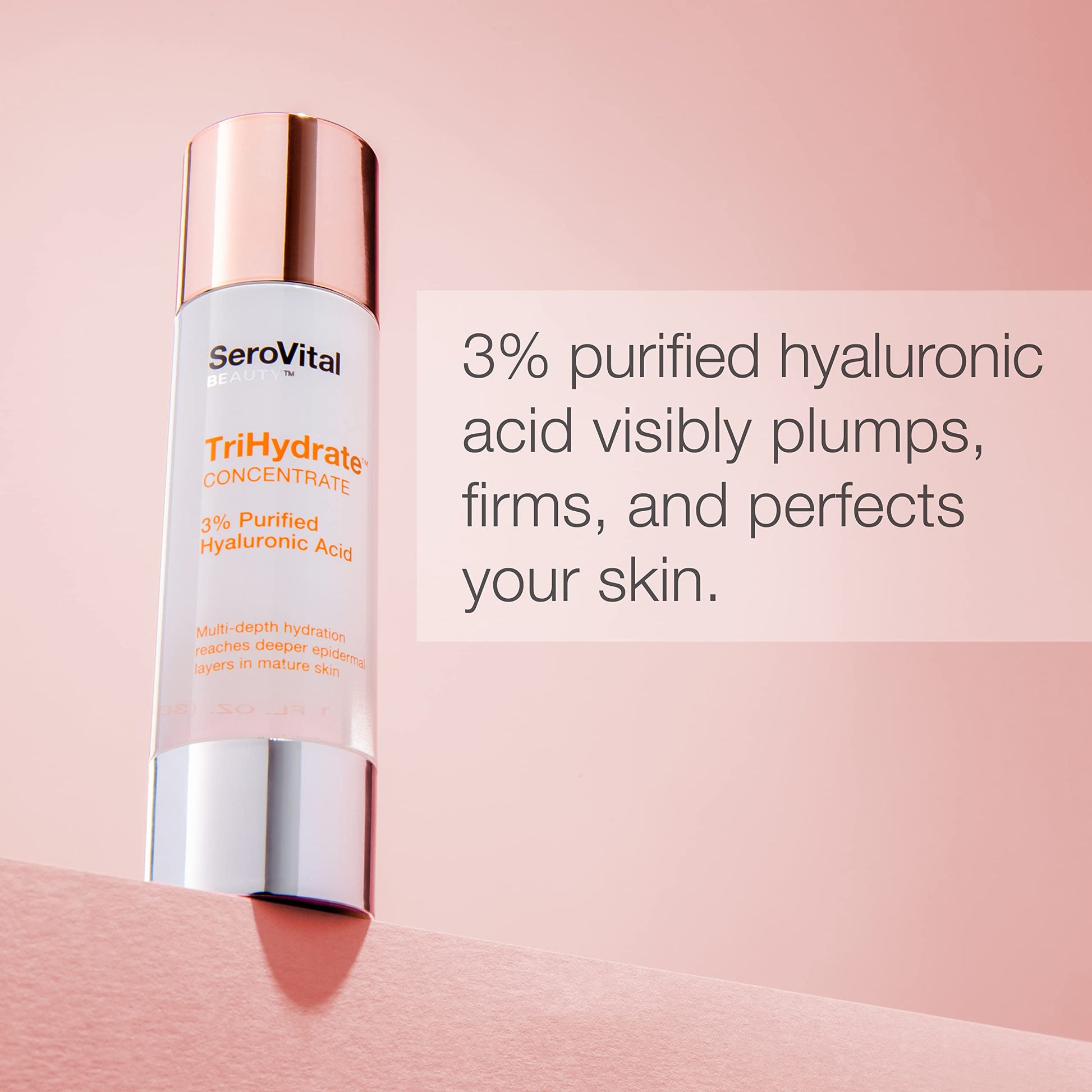 SeroVital Beauty TriHydrate Concentrate - 3% Hyaluronic Acid - 3 Forms - Anti Aging Serovital uk supplements