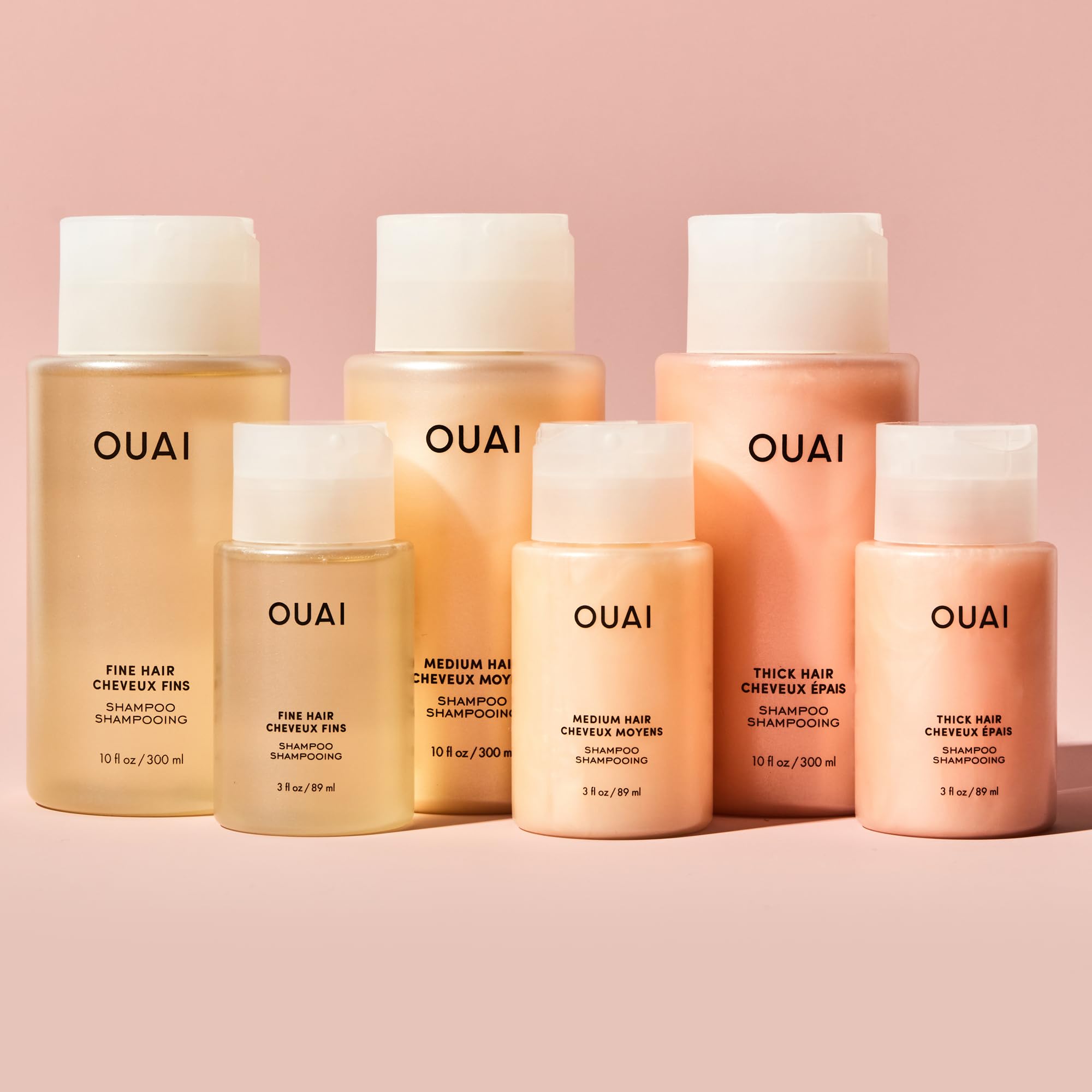 OUAI Medium Shampoo Travel Size - Hydrating Shampoo with Coconut Oil, Babassu, Kumquat Extract & Keratin - Strengthens, Nourishes & Adds Shine - Paraben & Sulfate Free Hair Care Products (3 Oz) OUAI uk supplements