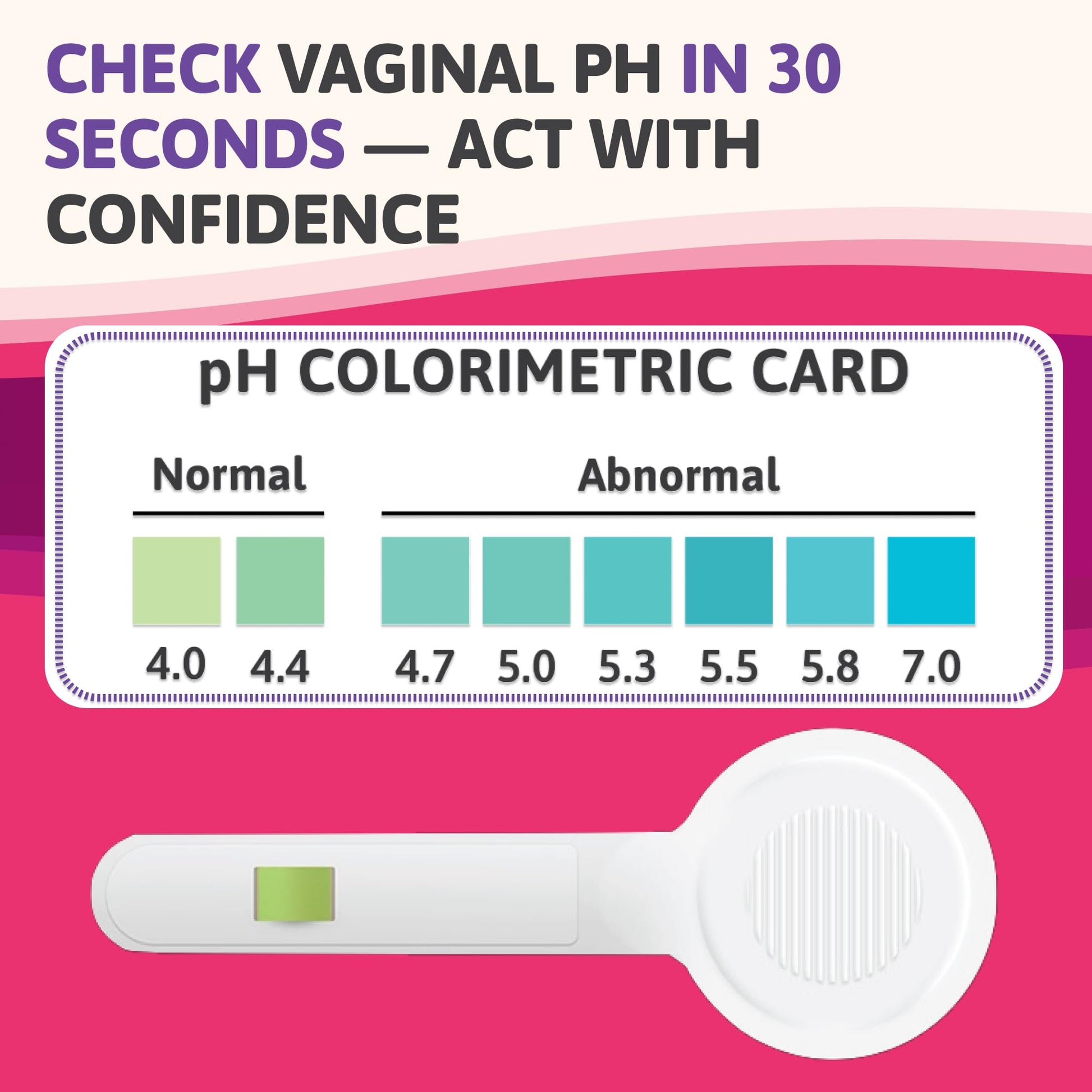 Exploro Vaginal pH Balance Test, PH Balance for Women, Vaginal Health pH Test Device, Vaginal Infection Test Kit Alternative to pH Test Strips & PhD Boric Acid, (Pack of 15) Devices Exploro uk supplements