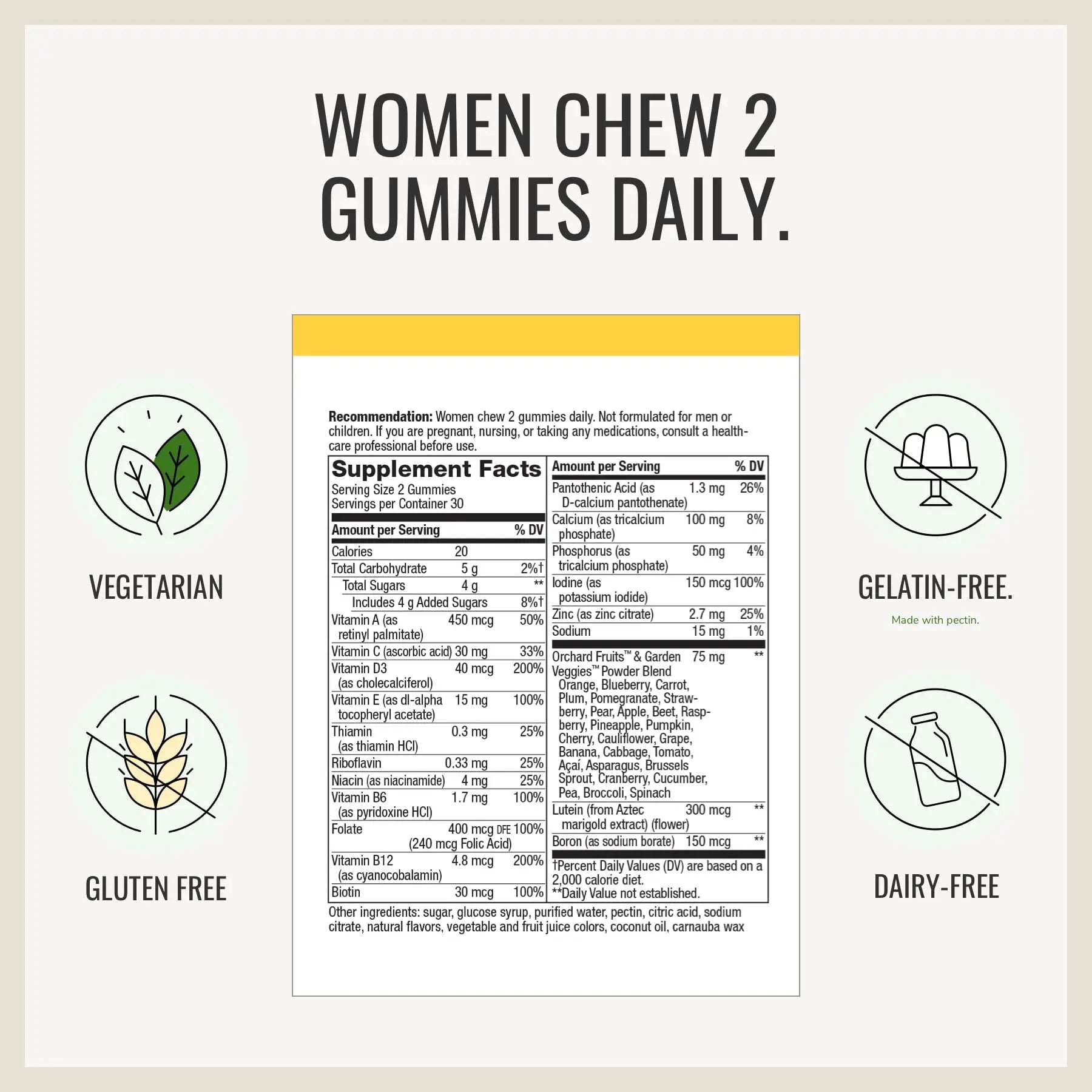 Nature's Way Alive! Women’s and Men’s 50+ Gummy Multivitamins, B-Vitamins, Delicious Flavors Nature's Way uk supplements