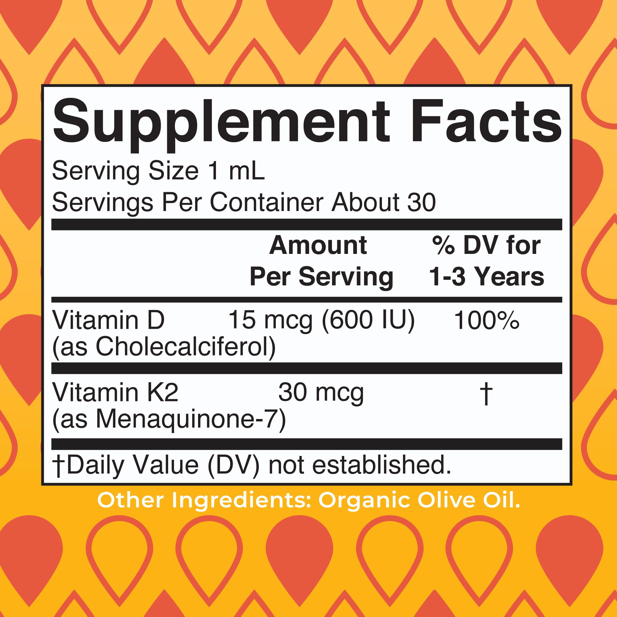 MaryRuth Organics Vitamin D3 | Vitamin K2 | Vitamin D3 K2 Drops | K2 D3 Vitamin Liquid Supplement for Toddlers | Kids Supplement for Calcium Absorption Strong Bones | Vegan | Gluten Free | 1 Fl Oz MARYRUTH'S uk supplements
