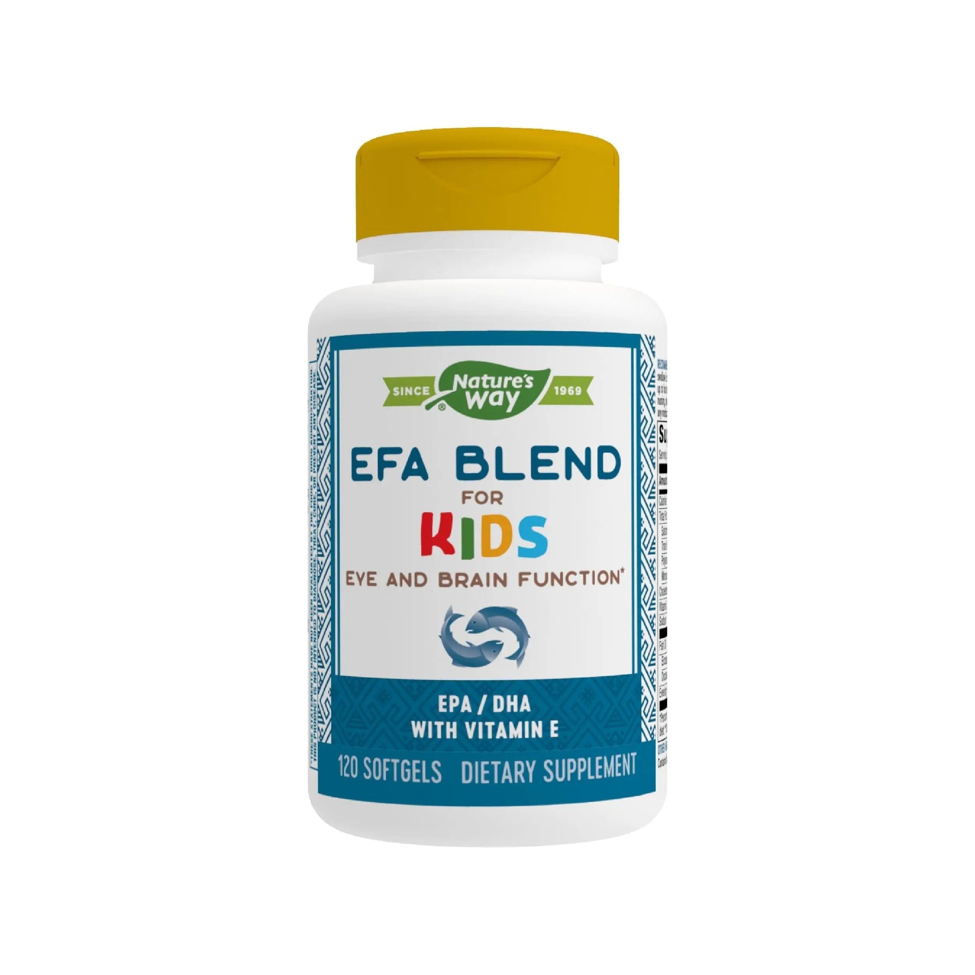 Nature's Way EFA Blend for Kids with vitamin E, Supports Eye and Brain Function*, 120 Softgels Nature's Way uk supplements