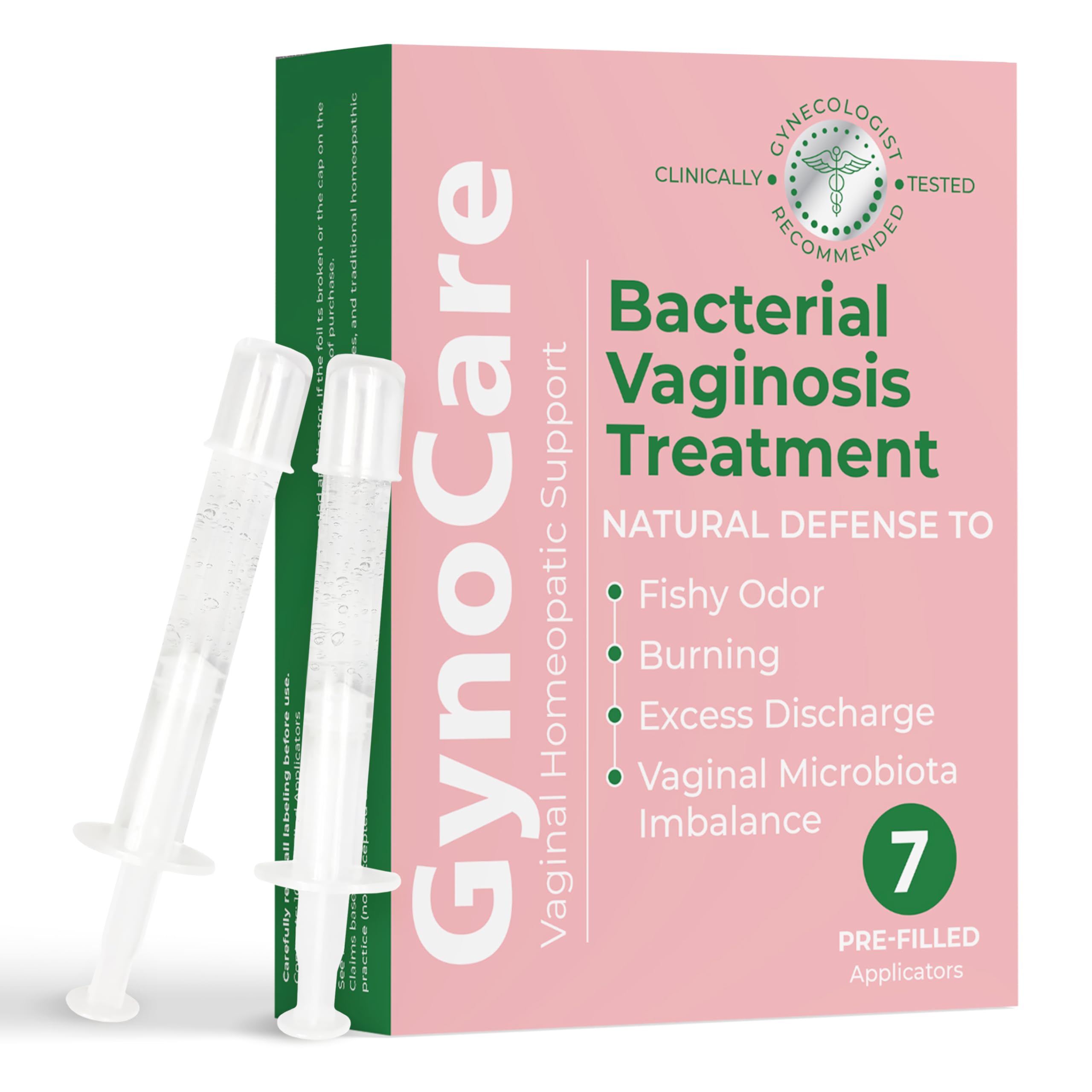 Bacterial Vaginosis Treatment - Natural Vaginal Prefilled Homeopathic Applicators for Odor, Terramed Just Think Comfort uk supplements