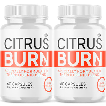 (2 Pack) Citrus Burn Capsules, Official CitrusBurn Pills with All Natural Ingredients, Advanced Citrus Burn for Optimal Health & Wellness Support with Premium Vitamins for Women & Men (120 Capsules) MJO uk supplements
