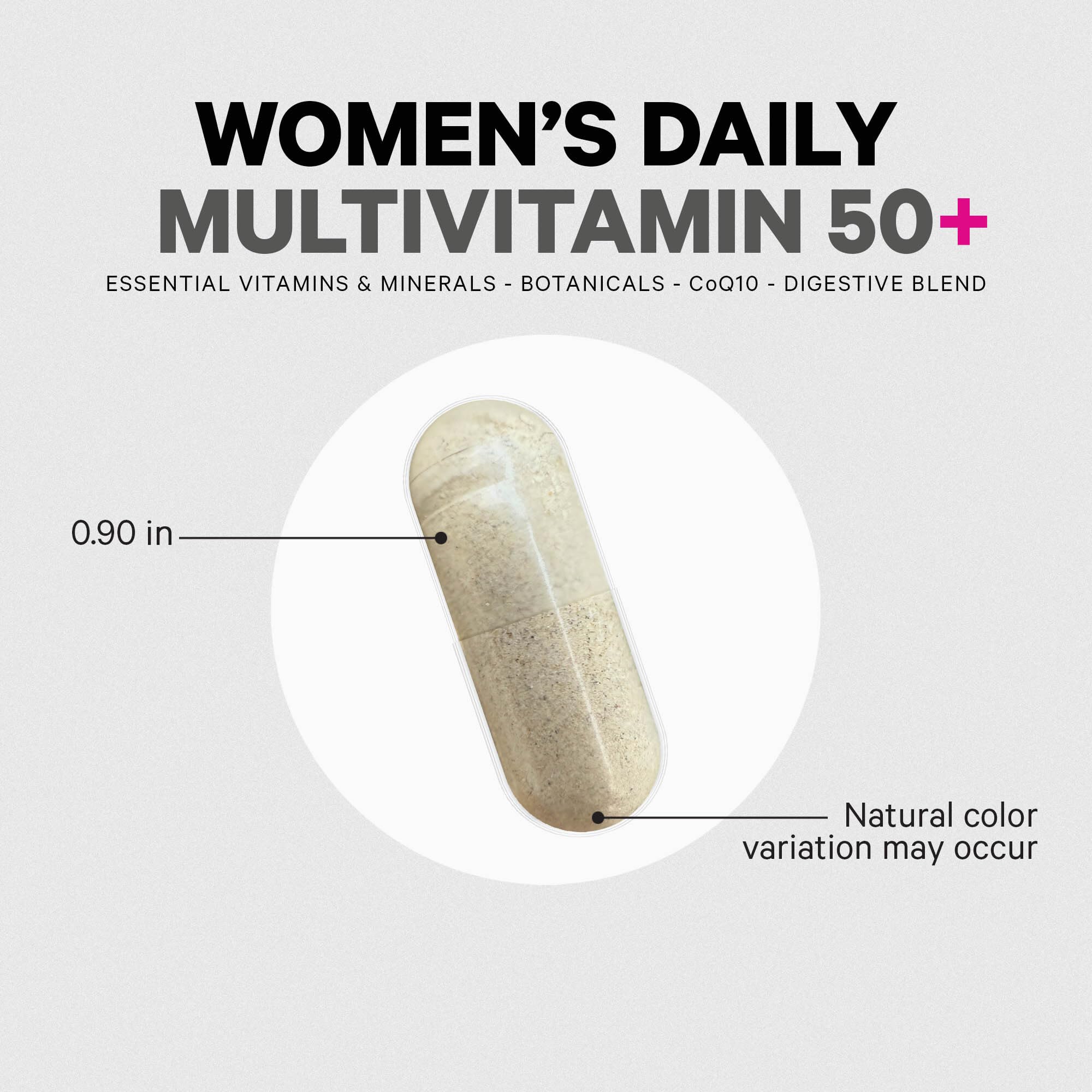 Codeage Women’s Multivitamin 50+ Supplement - Essential Vitamins for Women Over 50, Minerals, CoQ10, Hyaluronic Acid, Probiotics, Black Cohosh, Ashwagandha & Superfoods - Non-GMO - 90 Capsules Codeage uk supplements