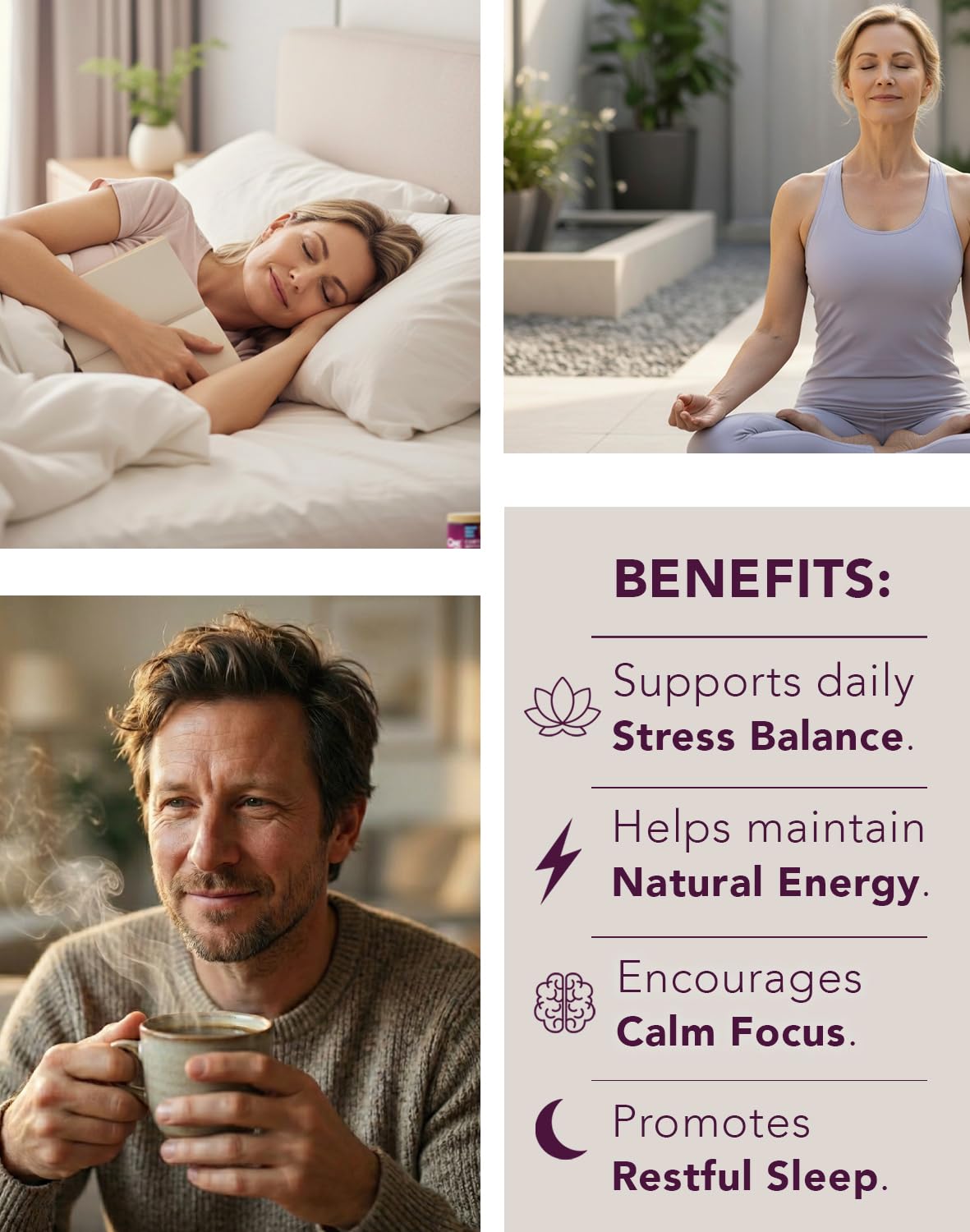 Cortisol Manager – Adrenal Support Supplement for Women & Men – Natural Stress Relief, Calm & Sleep Support – Cortisol Reducer with Ashwagandha, Magnesium, L-Theanine & Rhodiola – 90 Vegan Capsules ONE 365 uk supplements