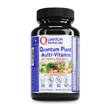 QNL Quantum Plant Multi-Vitamin - Complete Multivitamin - Immune Support for Adults - Natural Multivitamin for Men & Women Quantum Nutrition uk supplements