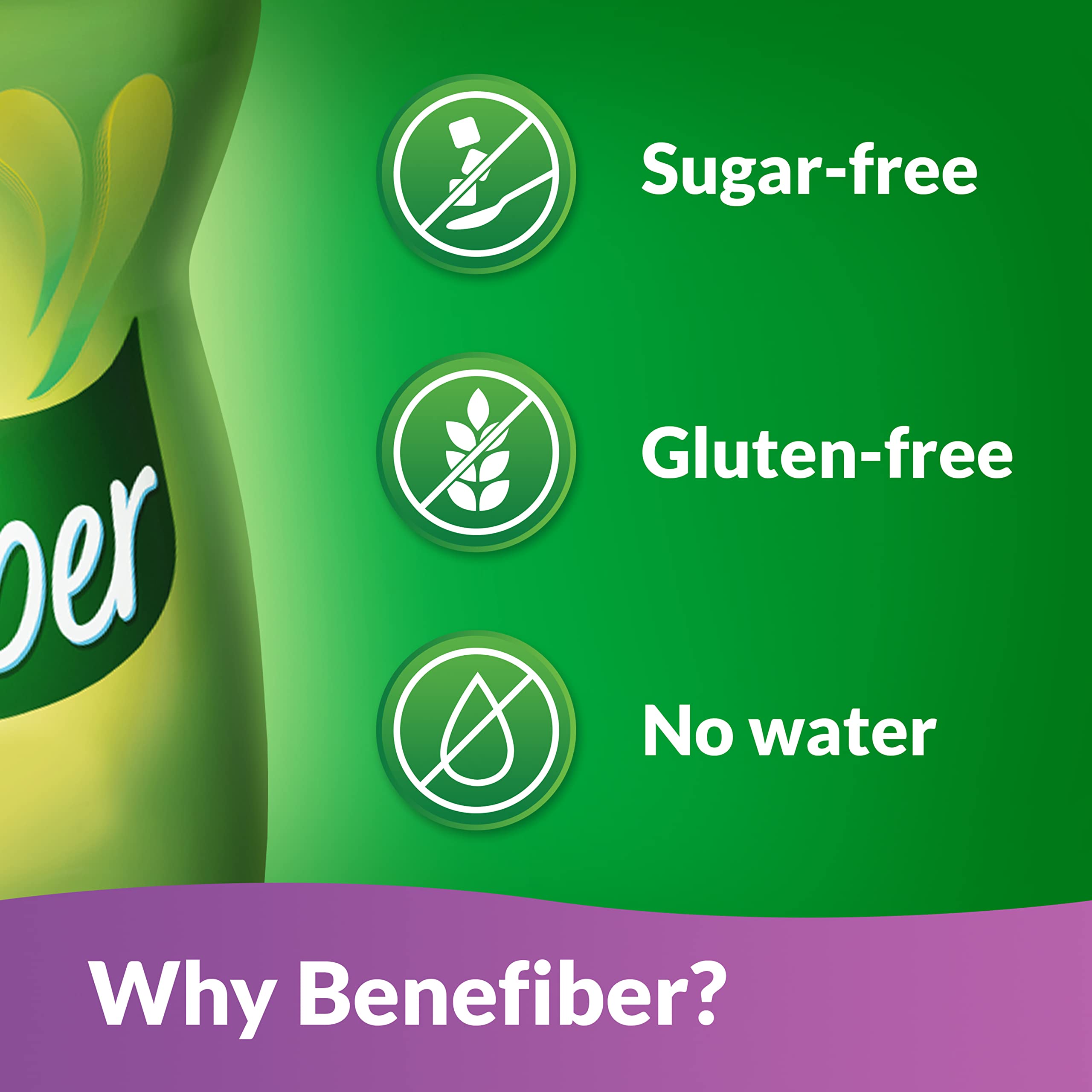 Benefiber Chewable Prebiotic Fiber Supplement Tablets for Digestive Health, Assorted Fruit Flavors Benefiber uk supplements