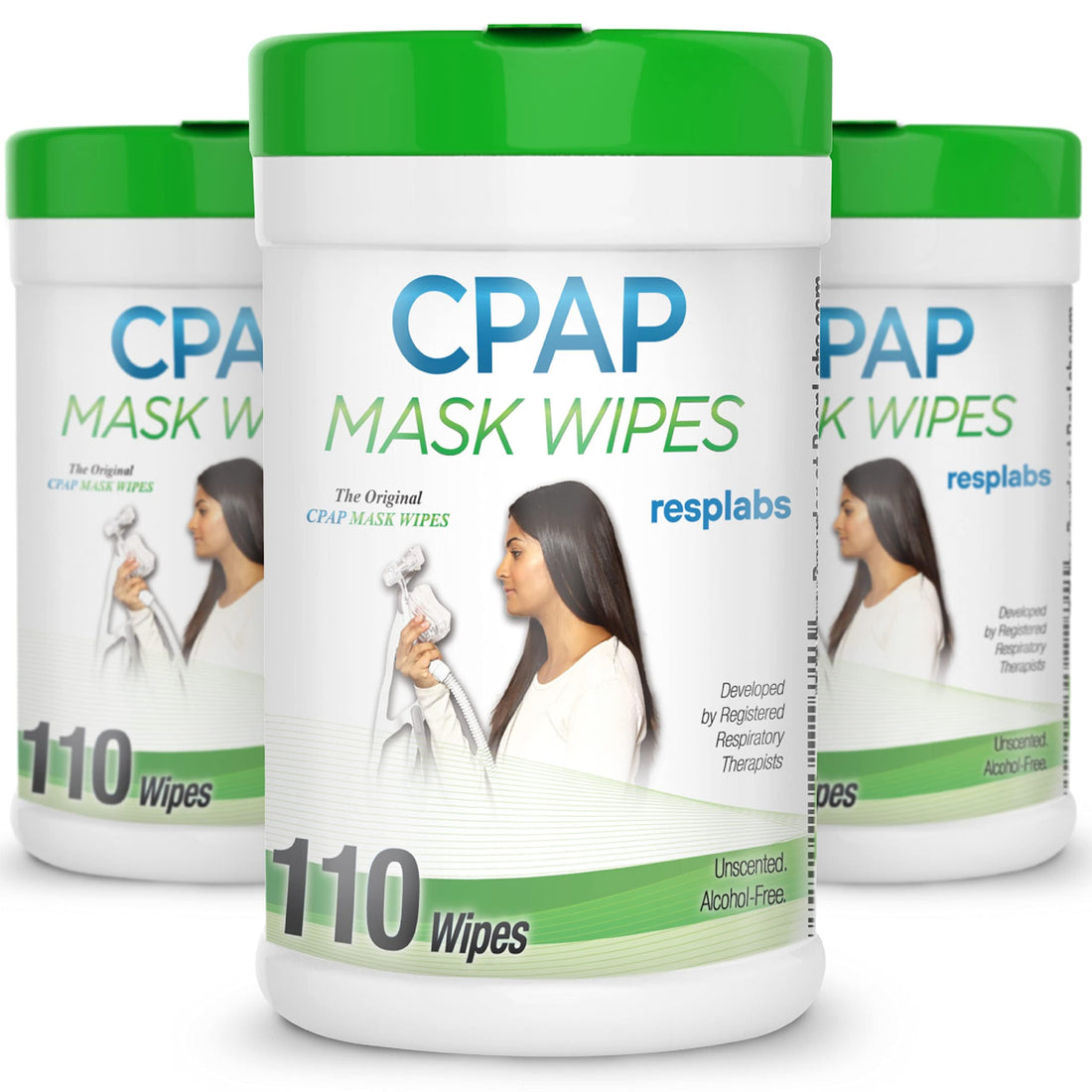 resplabs CPAP Mask Wipes Unscented Cleaner for Full Face, Nasal Masks RespLabs Medical Inc. uk supplements