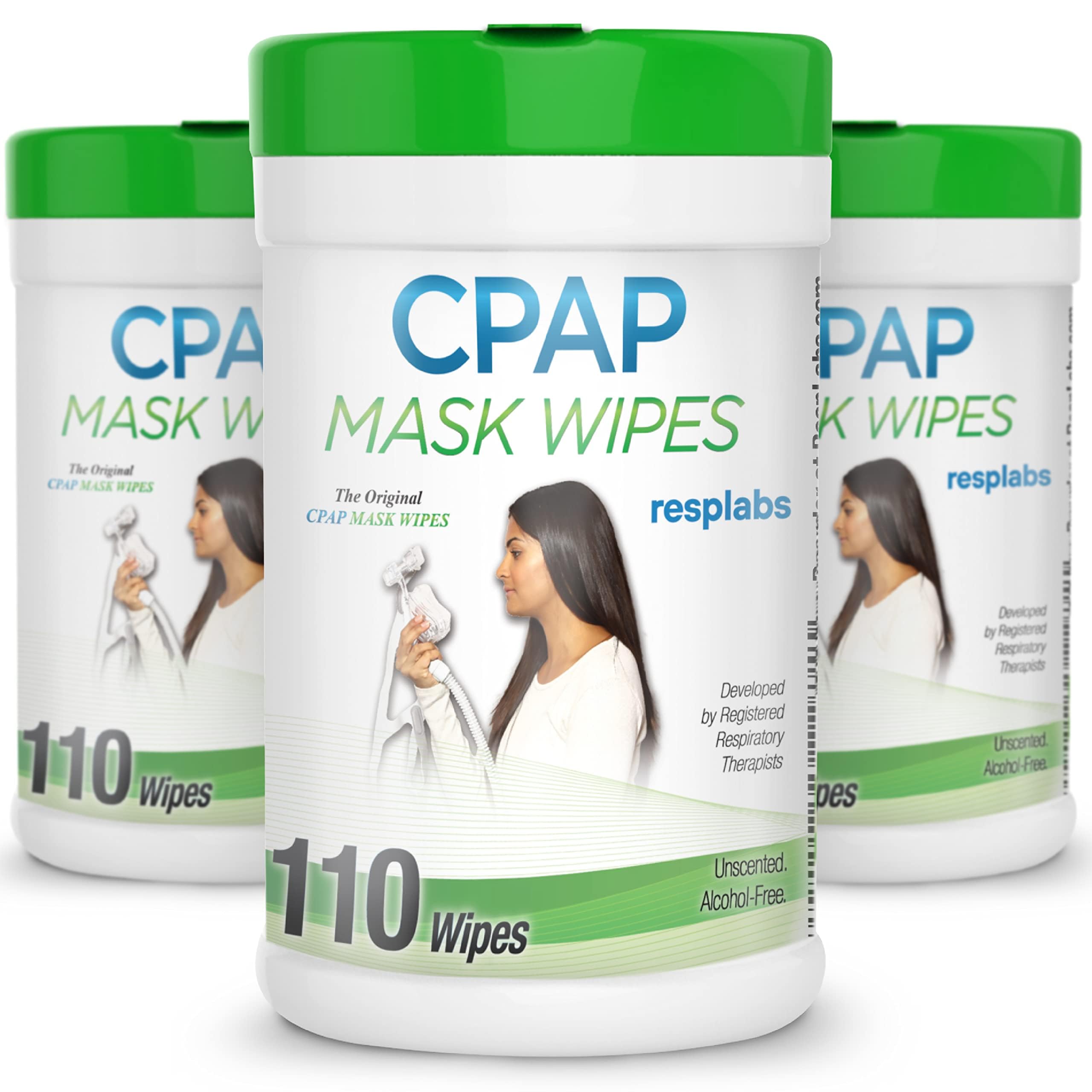resplabs CPAP Mask Wipes Unscented Cleaner for Full Face, Nasal Masks RespLabs Medical Inc. uk supplements