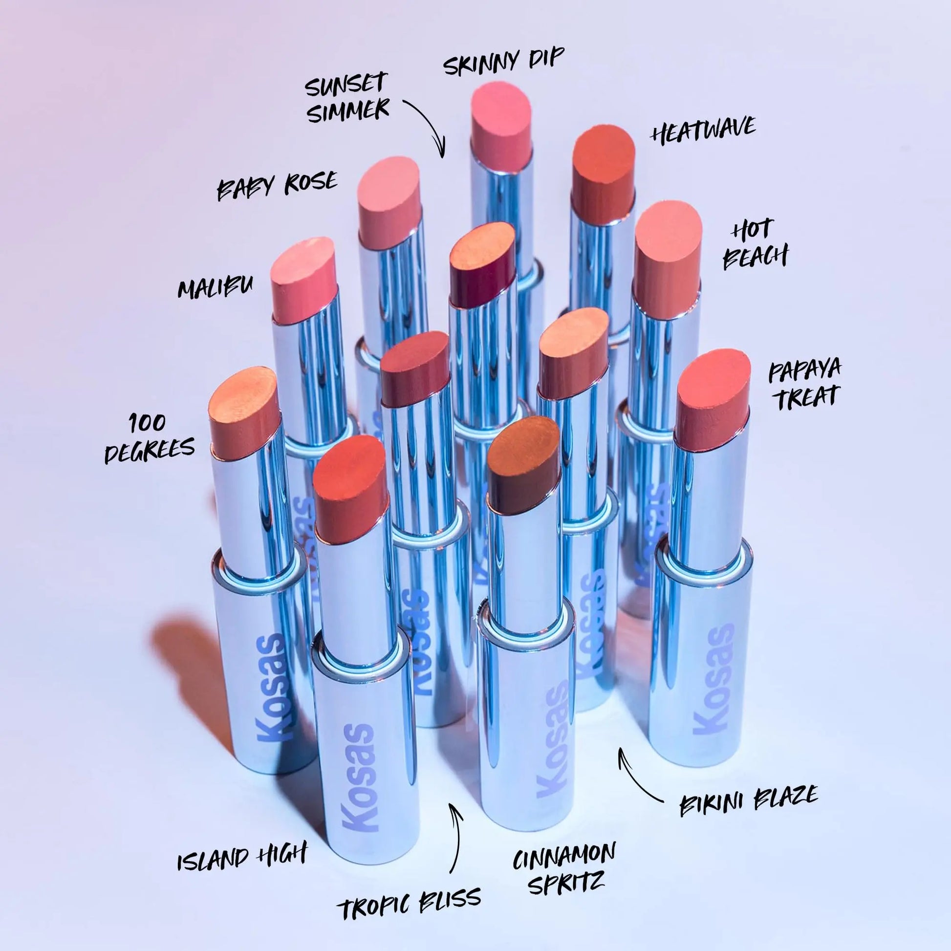 Kosas Wet Stick Moisturizing Shiny Sheer Lipstick with Ceramides, Hyaluronic acid, Peptides and Mango Butter - Soothes, Softens, and Moisturizes Lips – Malibu Kosas uk supplements