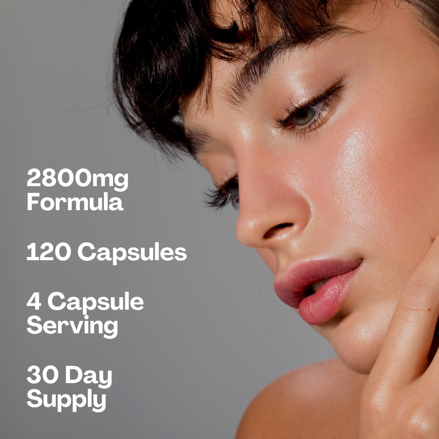 2800mg Marine Collagen Capsules – Highest Strength Type 1 Hydrolysed Collagen with Hyaluronic Acid and Vitamin C Miracle Greens uk supplements