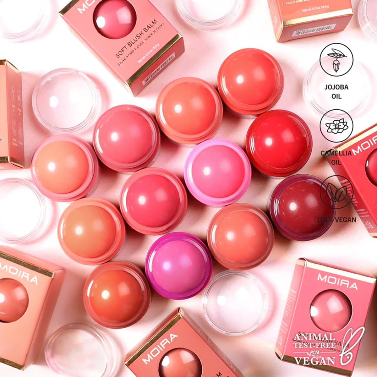 Soft Blush Balm (005, Oh, my!) Moira uk supplements