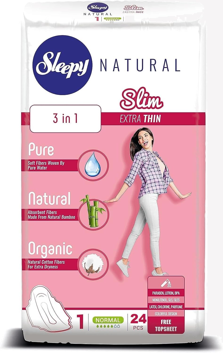 Feminine Pads for Women, Size 1 Slim Extra Thin Daily Pads Heavy Absorbency Sanitary Pads MIALO Trusted Traders uk supplements