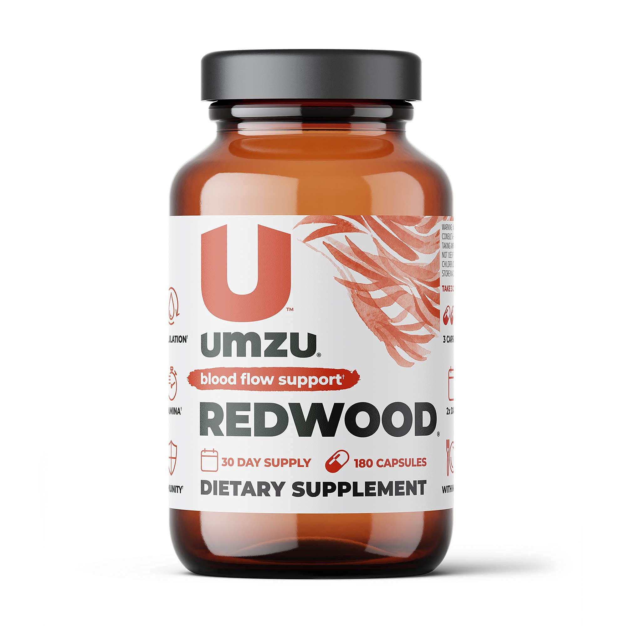 UMZU Redwood - Supports Nitric Oxide & Healthy Blood Flow - Blend of Vitamins & Herbal UMZU uk supplements