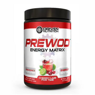Driven PREWOD Energy Matrix, 50 Servings - Pre-Workout Supplement with Caffeine Driven Nutrition uk supplements