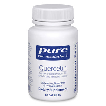 Pure Encapsulations Quercetin - Supplement with Bioflavonoids - 60 Caps Pure Encapsulations uk supplements