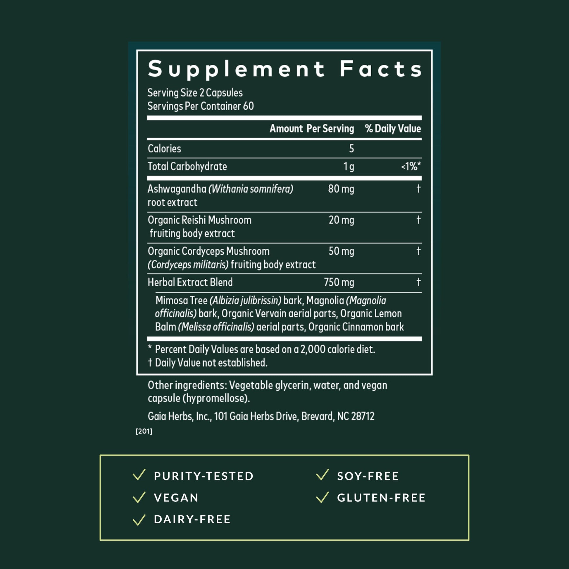 Gaia Herbs Adrenal Health Daily Support, Help Maintain Healthy Energy & Stress Levels*,120 Liquid Phyto-Caps Adrenal Health Nightly Restore, 120 Liquid Phyto-Caps - Bundle Gaia Herbs uk supplements