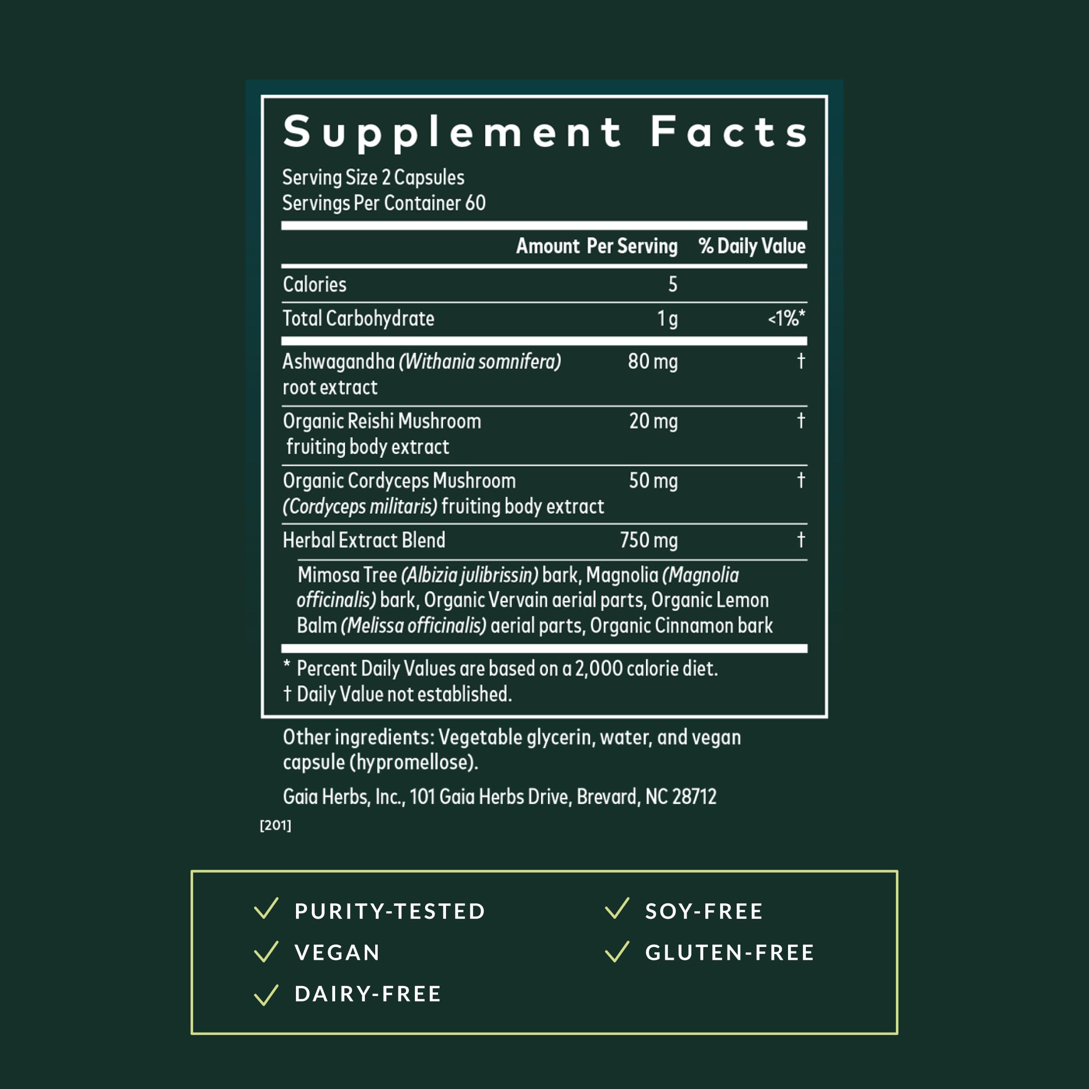 Gaia Herbs Adrenal Health Daily Support, Help Maintain Healthy Energy & Stress Levels*,120 Liquid Phyto-Caps Adrenal Health Nightly Restore, 120 Liquid Phyto-Caps - Bundle Gaia Herbs uk supplements