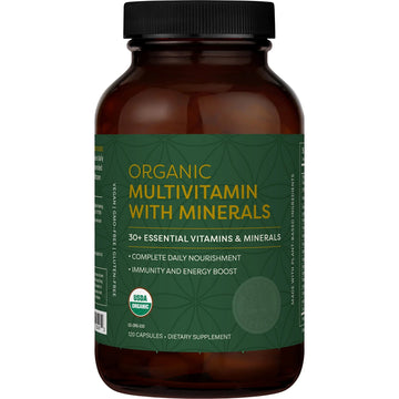 Global Healing Center - USDA Organic Multivitamin for Women & Men - Vitamins Include A, C, D, & More for Your Overall Health & Wellness Needs Global Healing Center uk supplements
