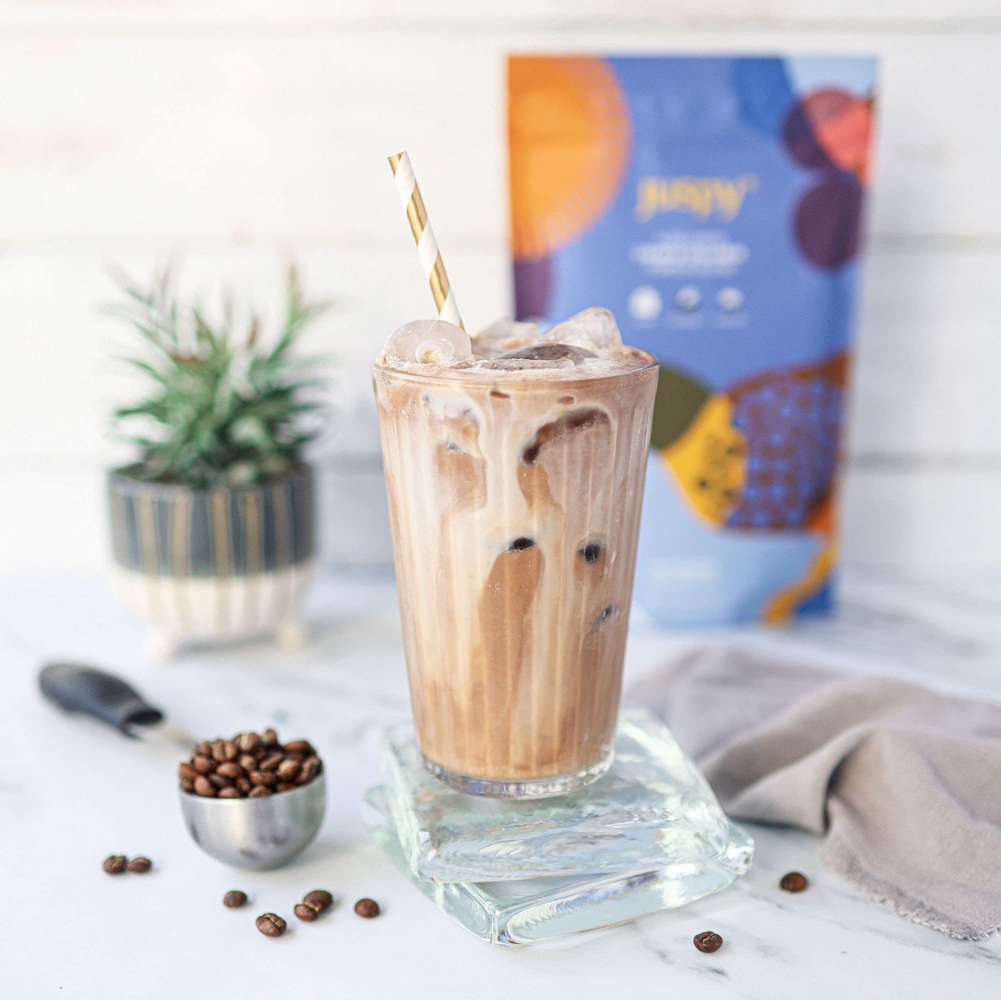 Juspy Premium Marine Collagen Powder + High Protein Cacao Superfood Blend Juspy uk supplements